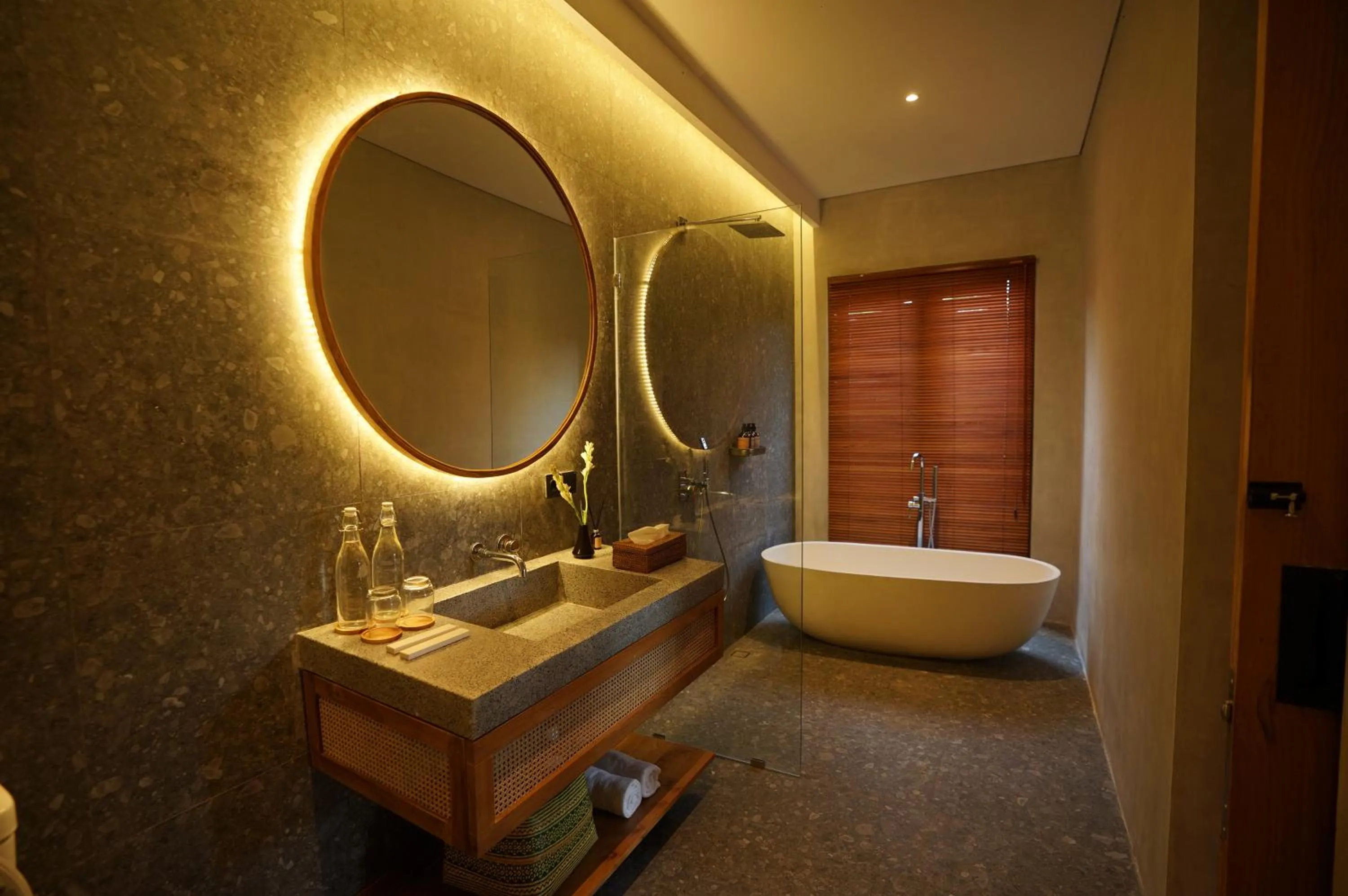 Bathroom in The Shanti Graha Villas