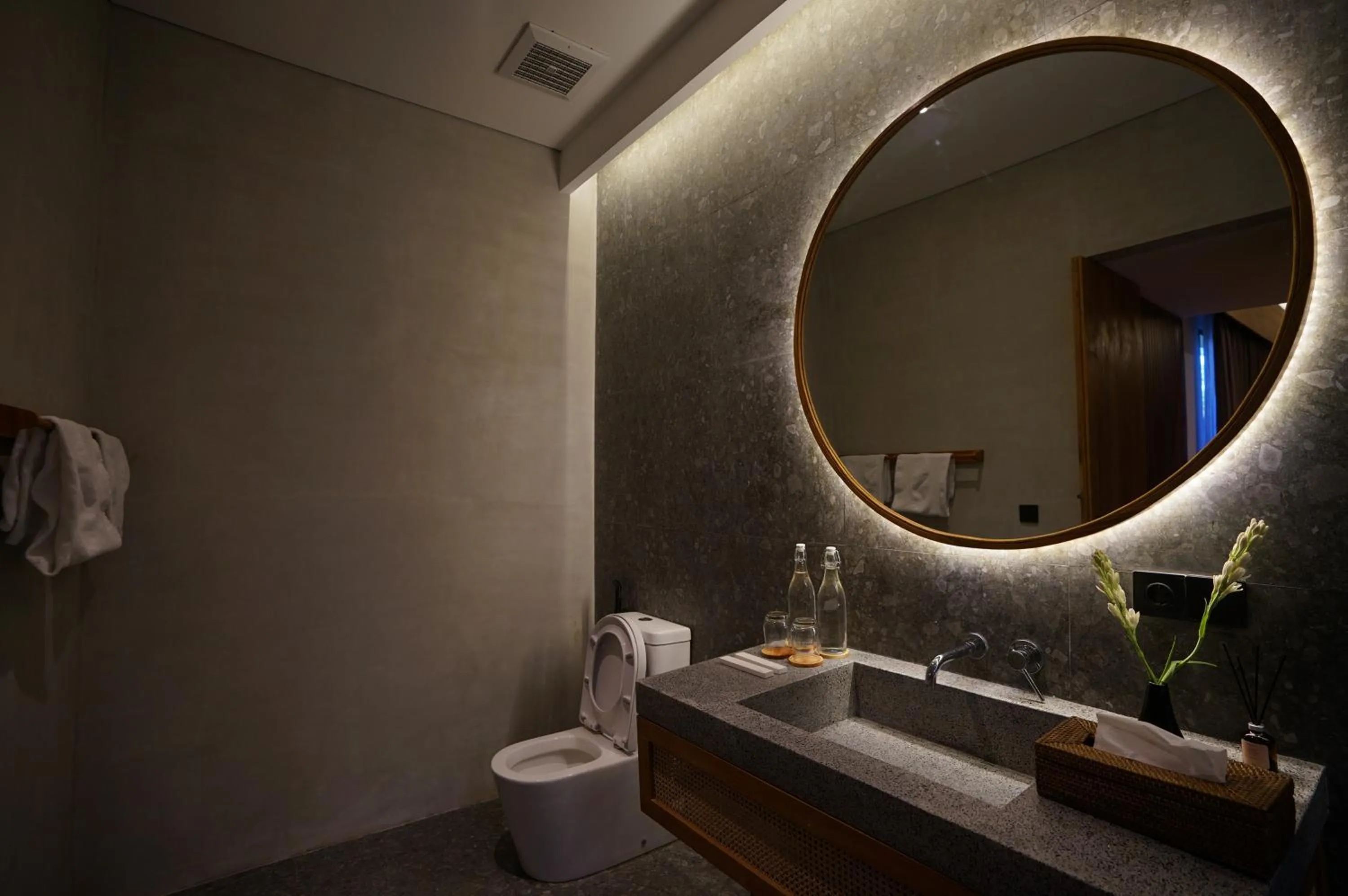 Toilet in The Shanti Graha Villas