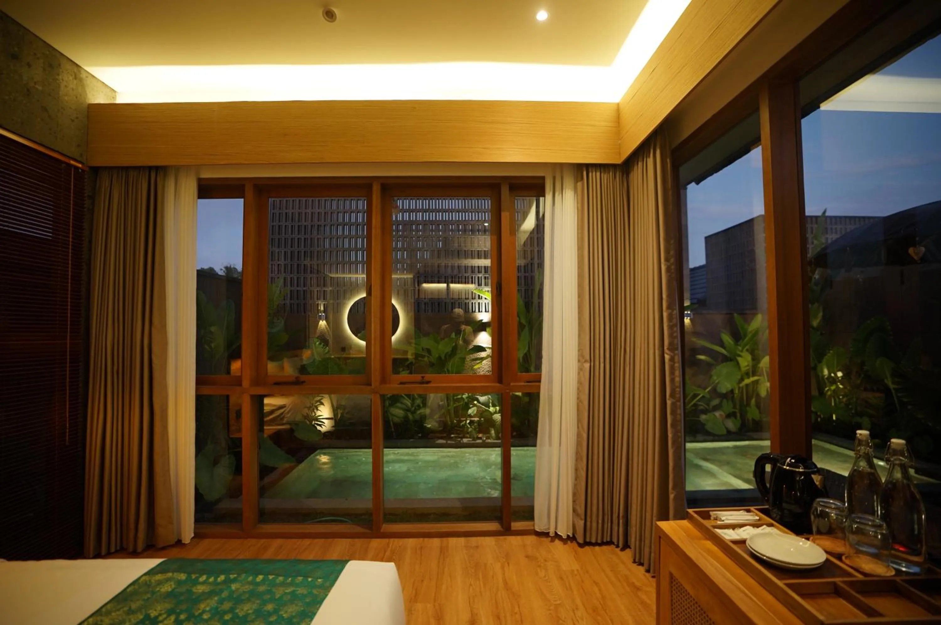 Swimming pool in The Shanti Graha Villas