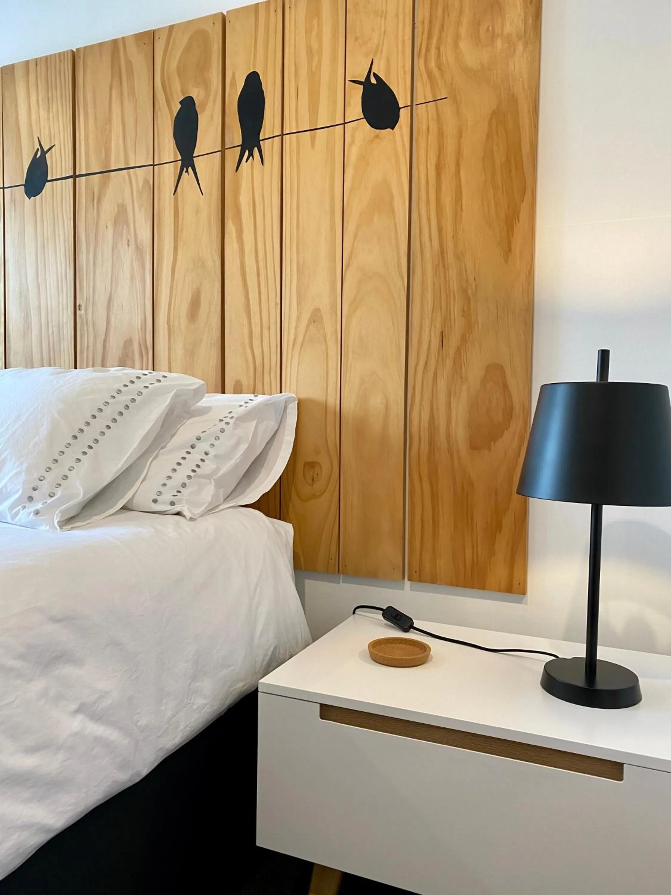 Bed in Sunny Side Up B&B Rye