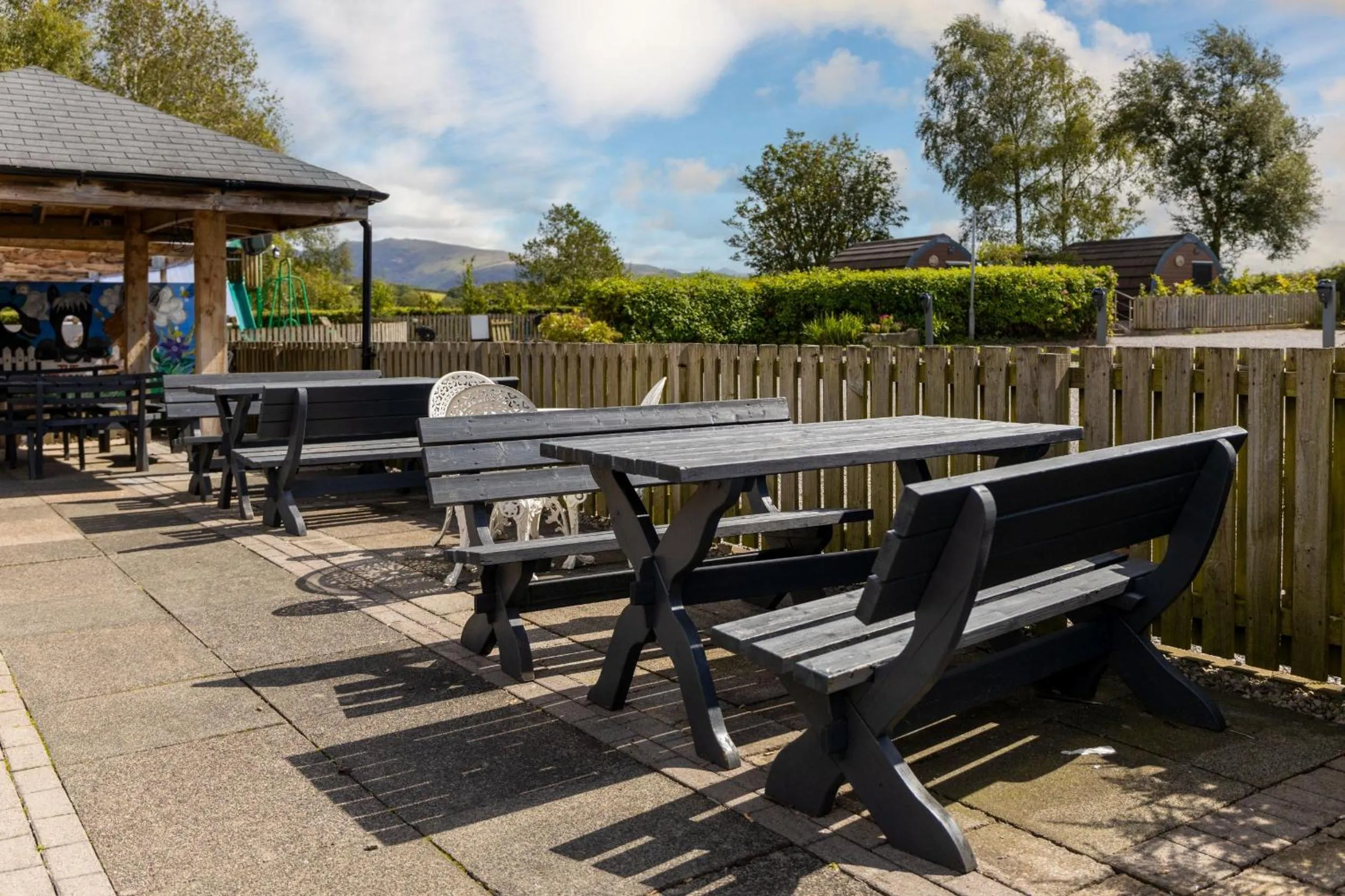 Seating area in The Kellbank