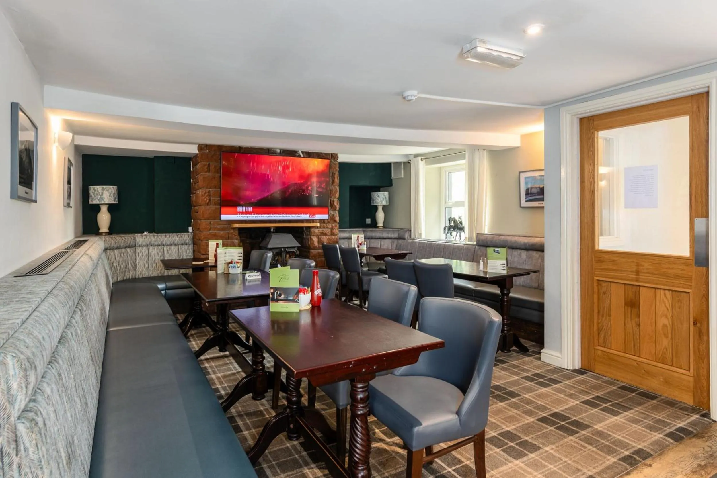 Seating area in The Kellbank