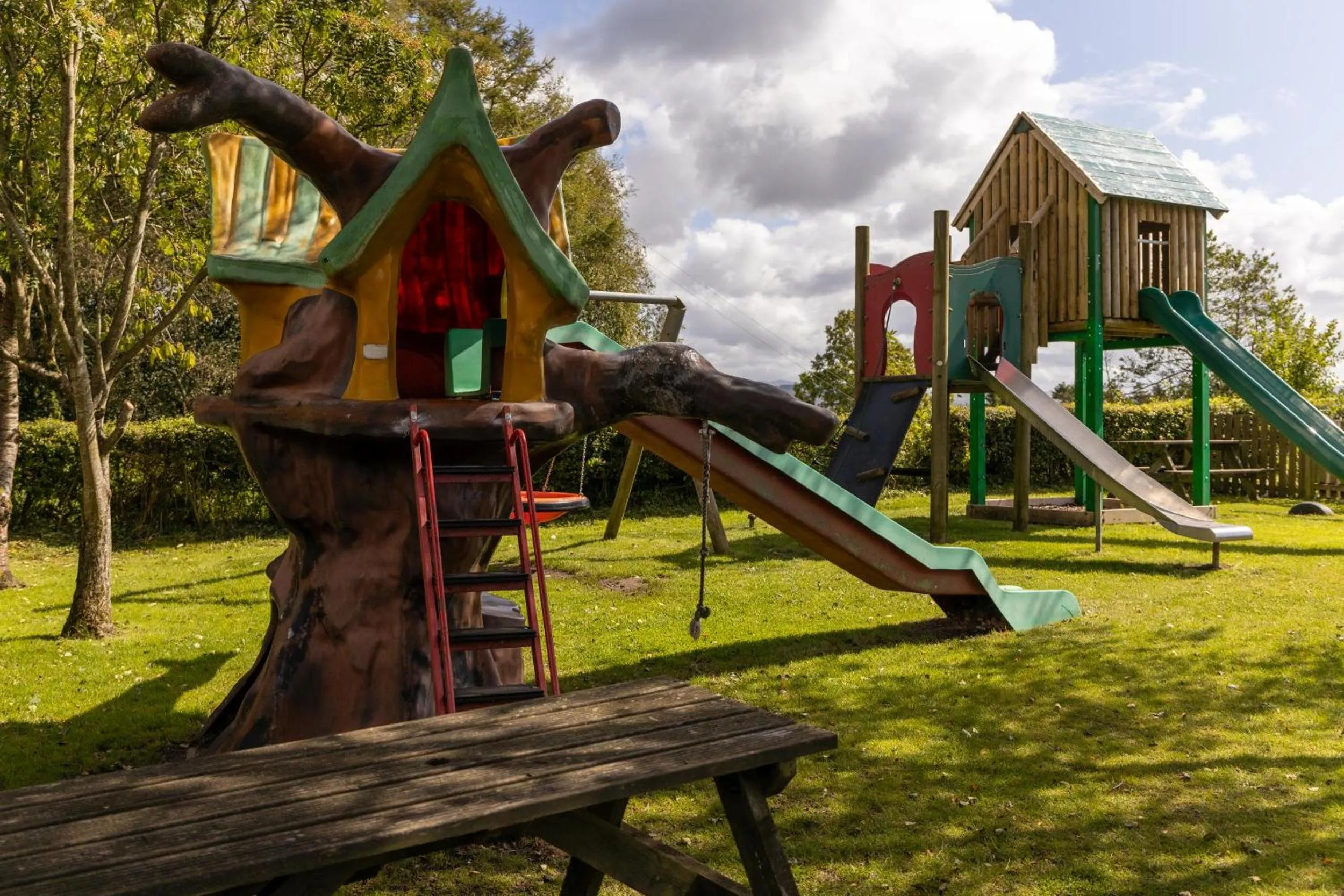 Children play ground in The Kellbank