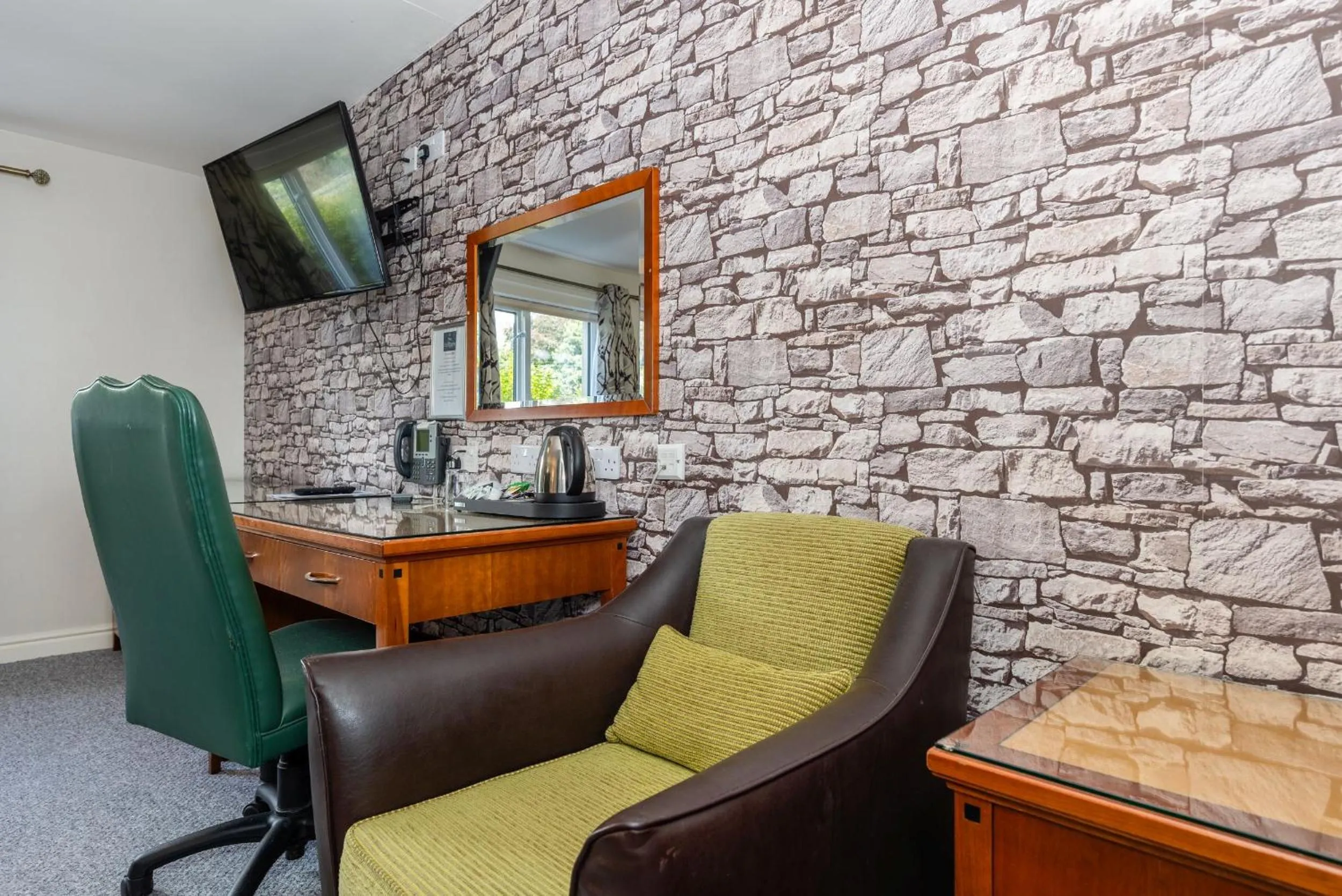 Seating area in The Kellbank