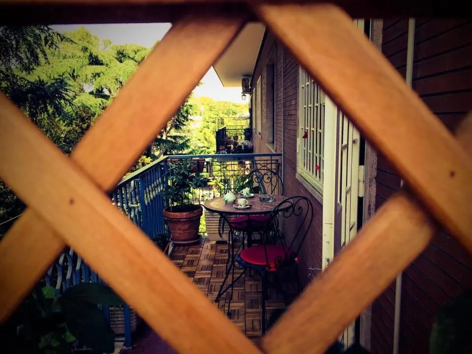 Balcony/Terrace in A Casa di Silvana