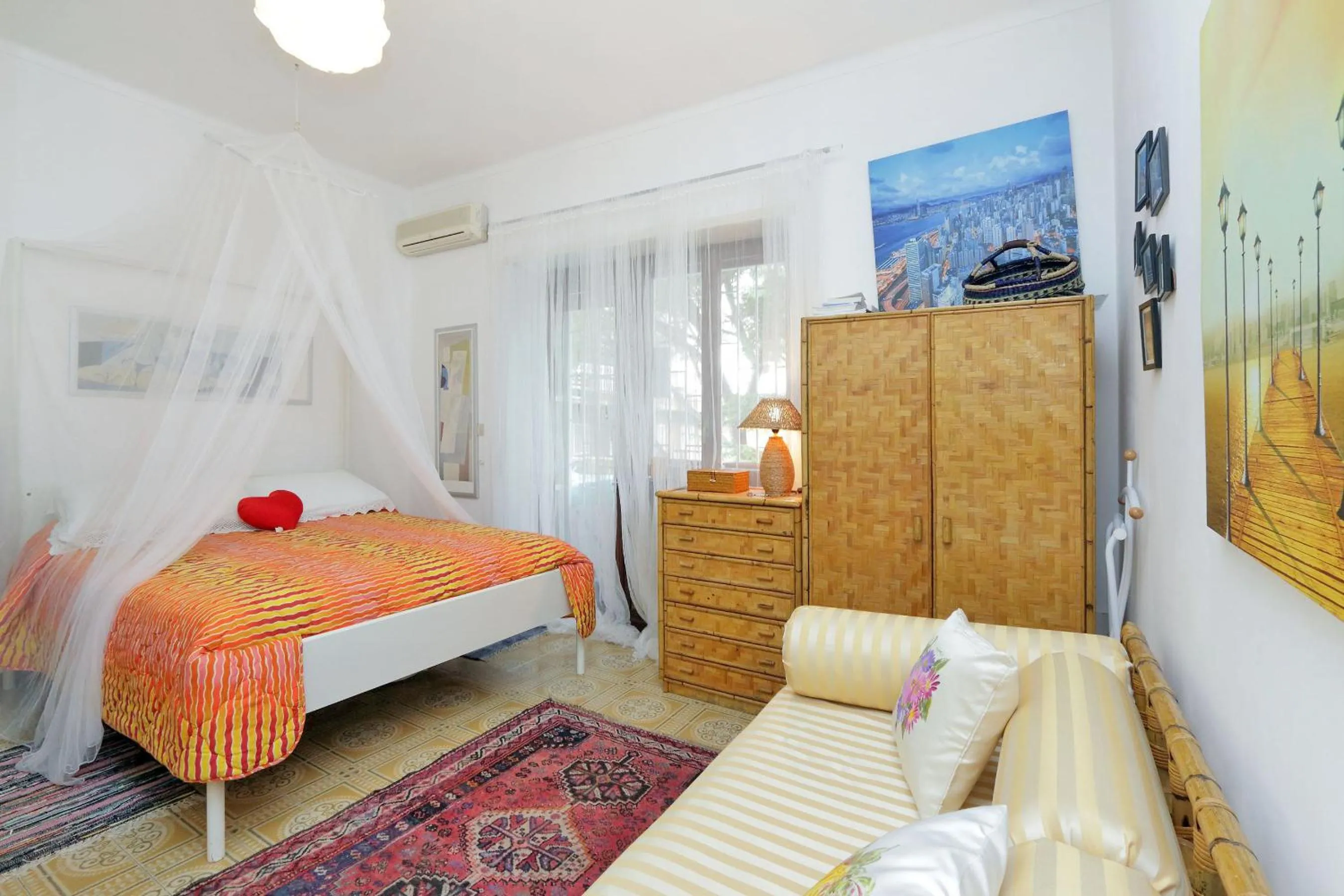 Photo of the whole room, Bed in A Casa di Silvana