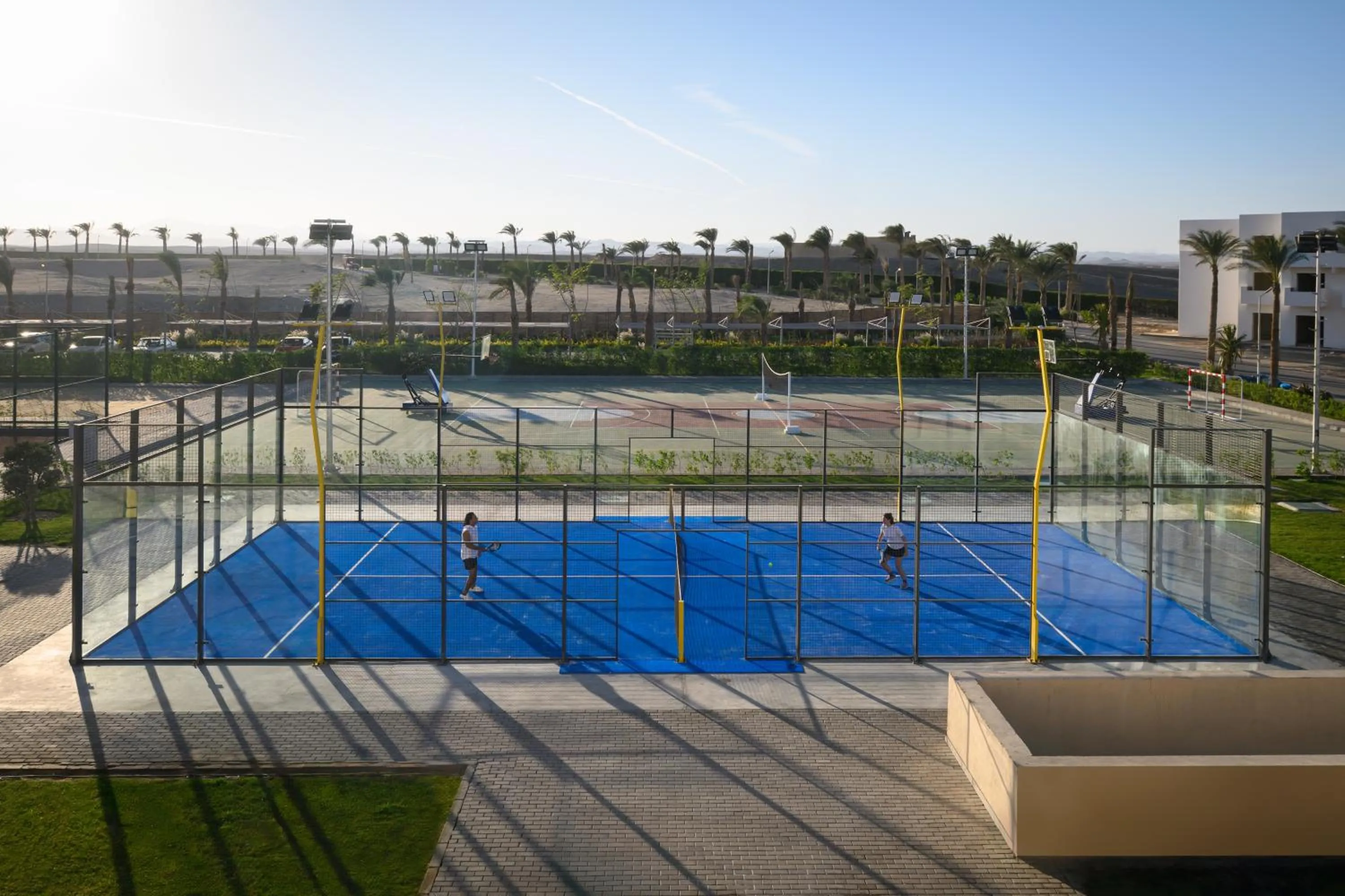 Tennis court in JAZ Elite Riviera