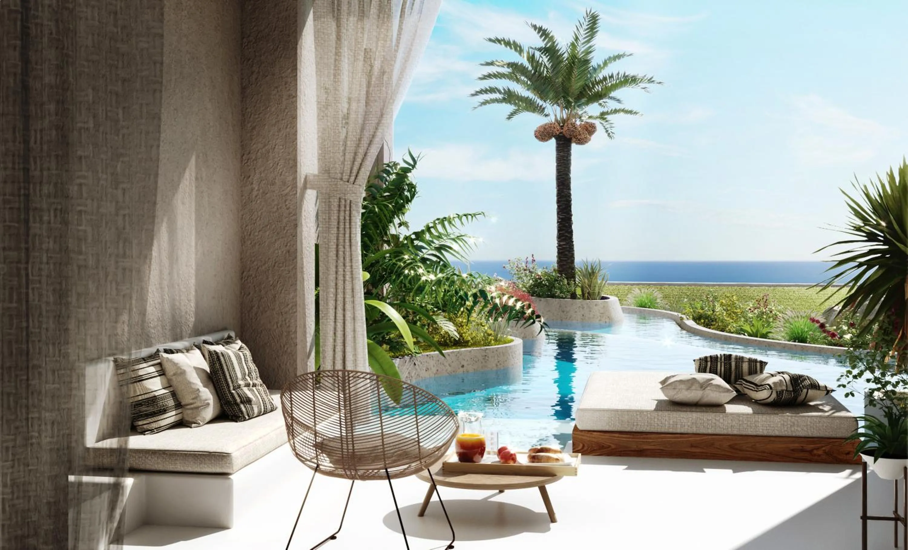 Swimming pool in JAZ Elite Riviera