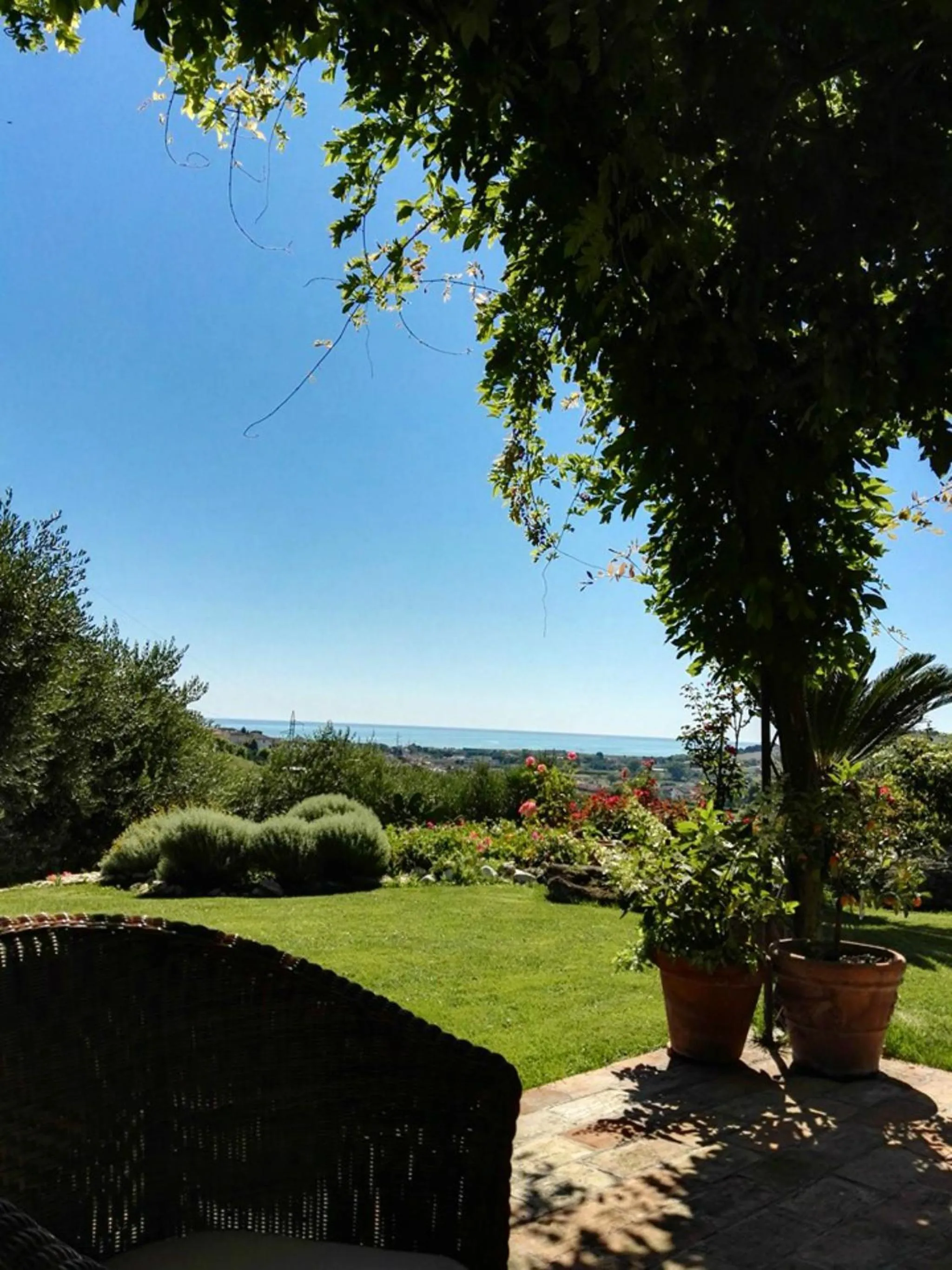 Patio in Villarondanella