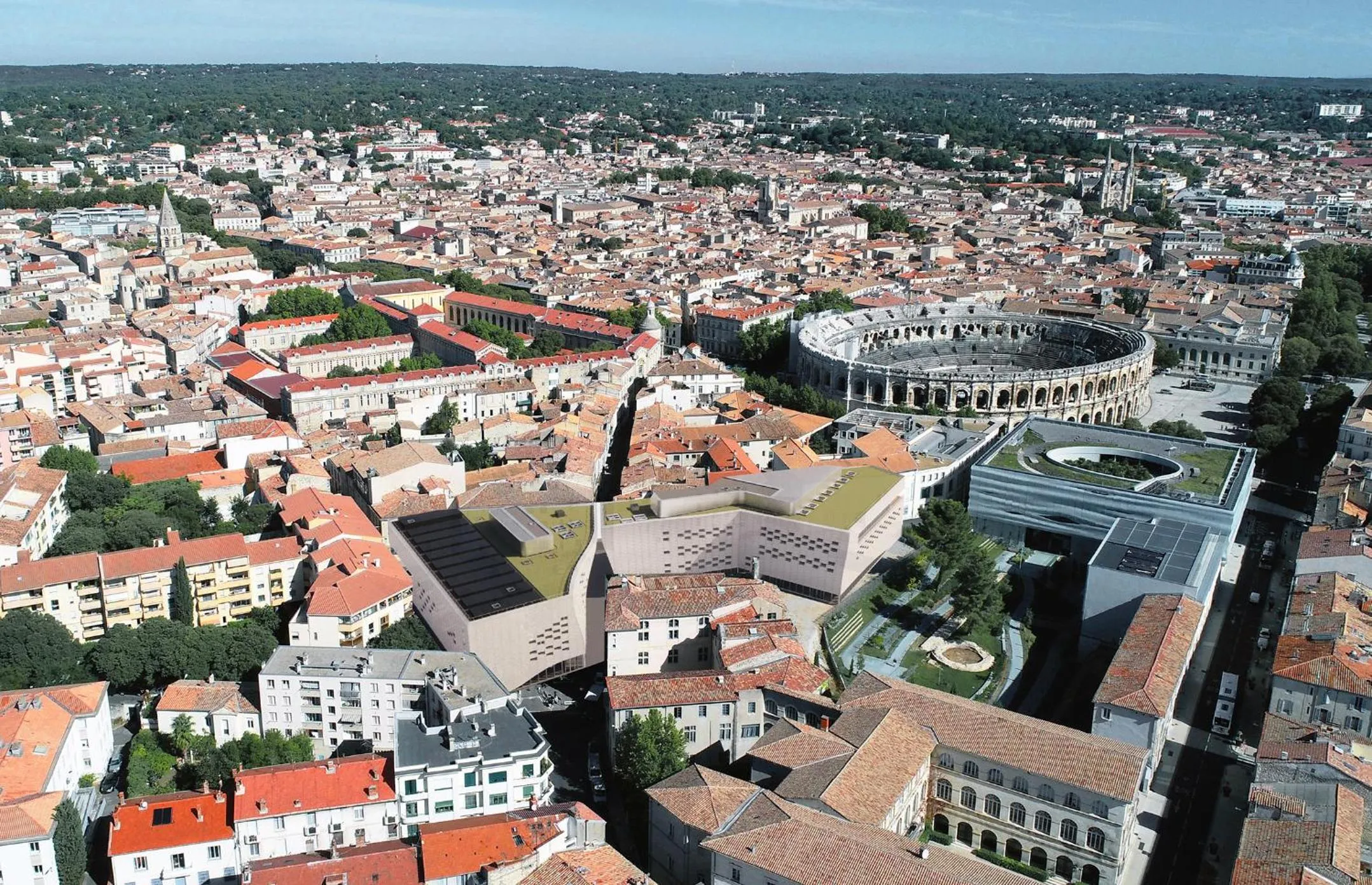 Bird's eye view in Le Grand Hôtel Dieu by SOWELL COLLECTION