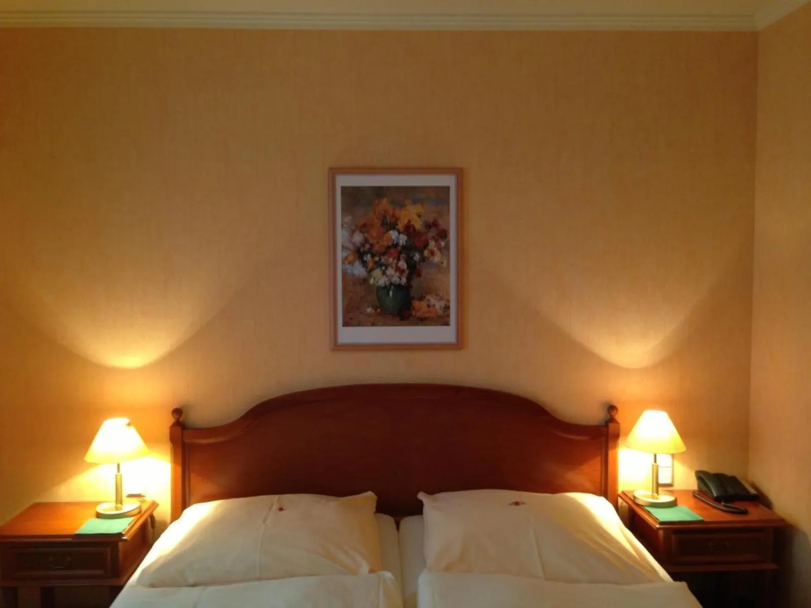 Bedroom, Bed in Pension Alter Kutschenbauer