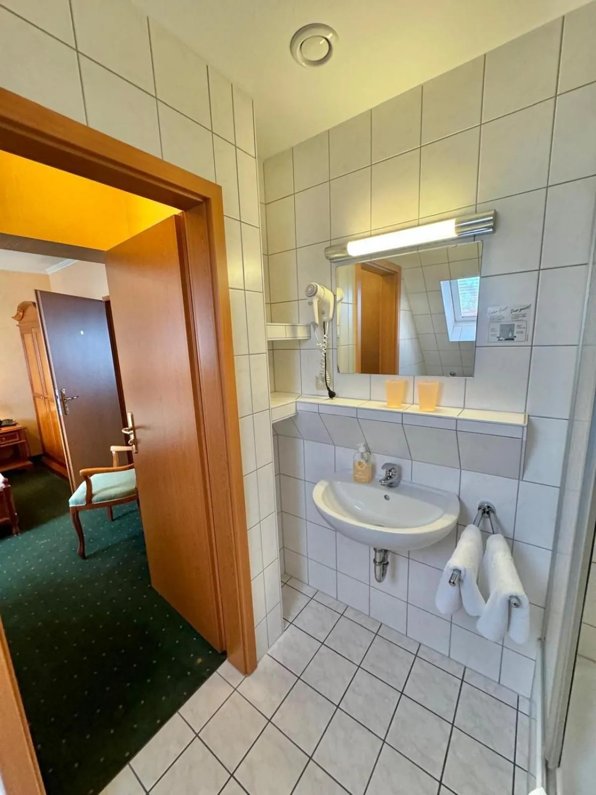 Bathroom in Pension Alter Kutschenbauer