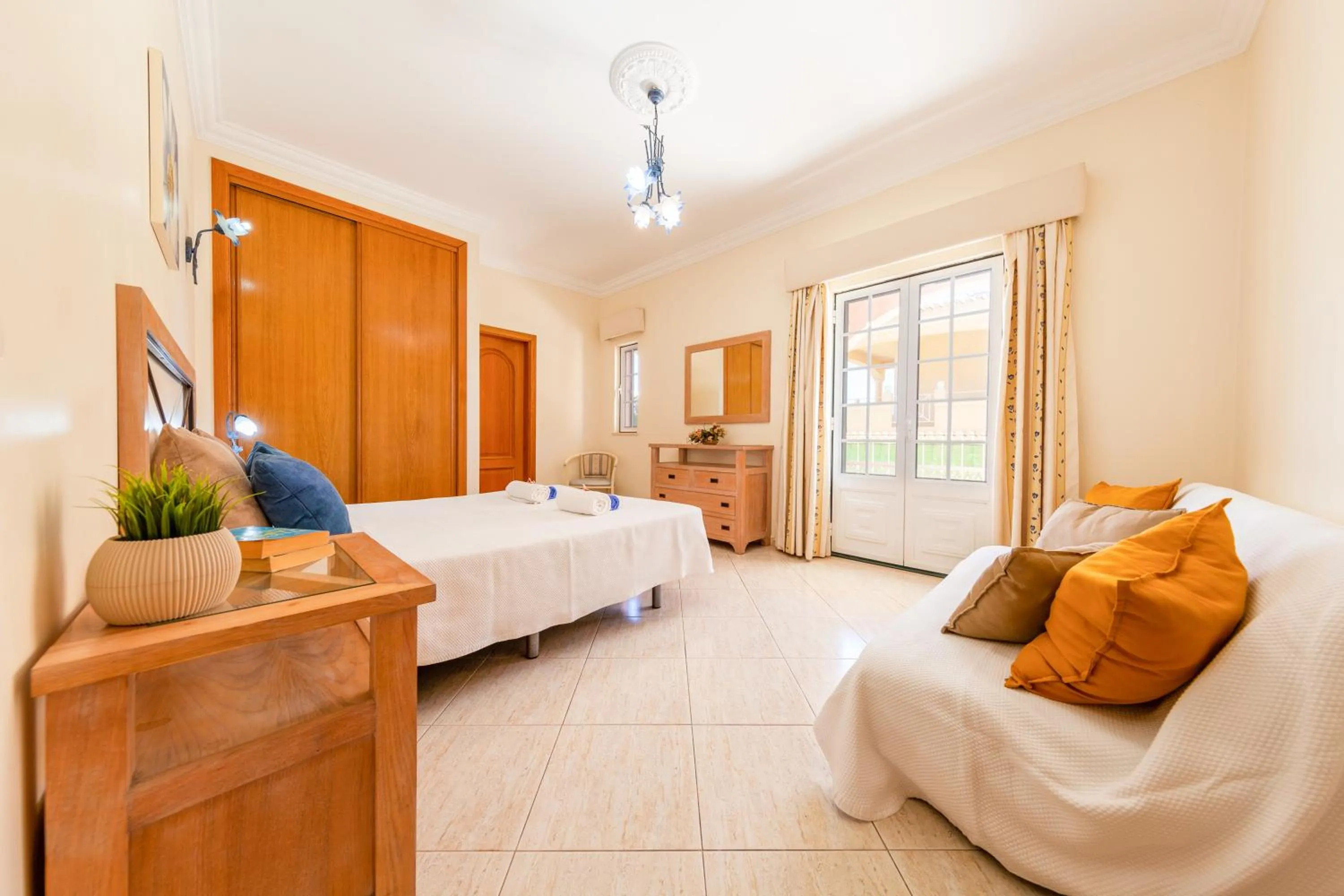 Bed in Villa Agadir by Algarve Vacation