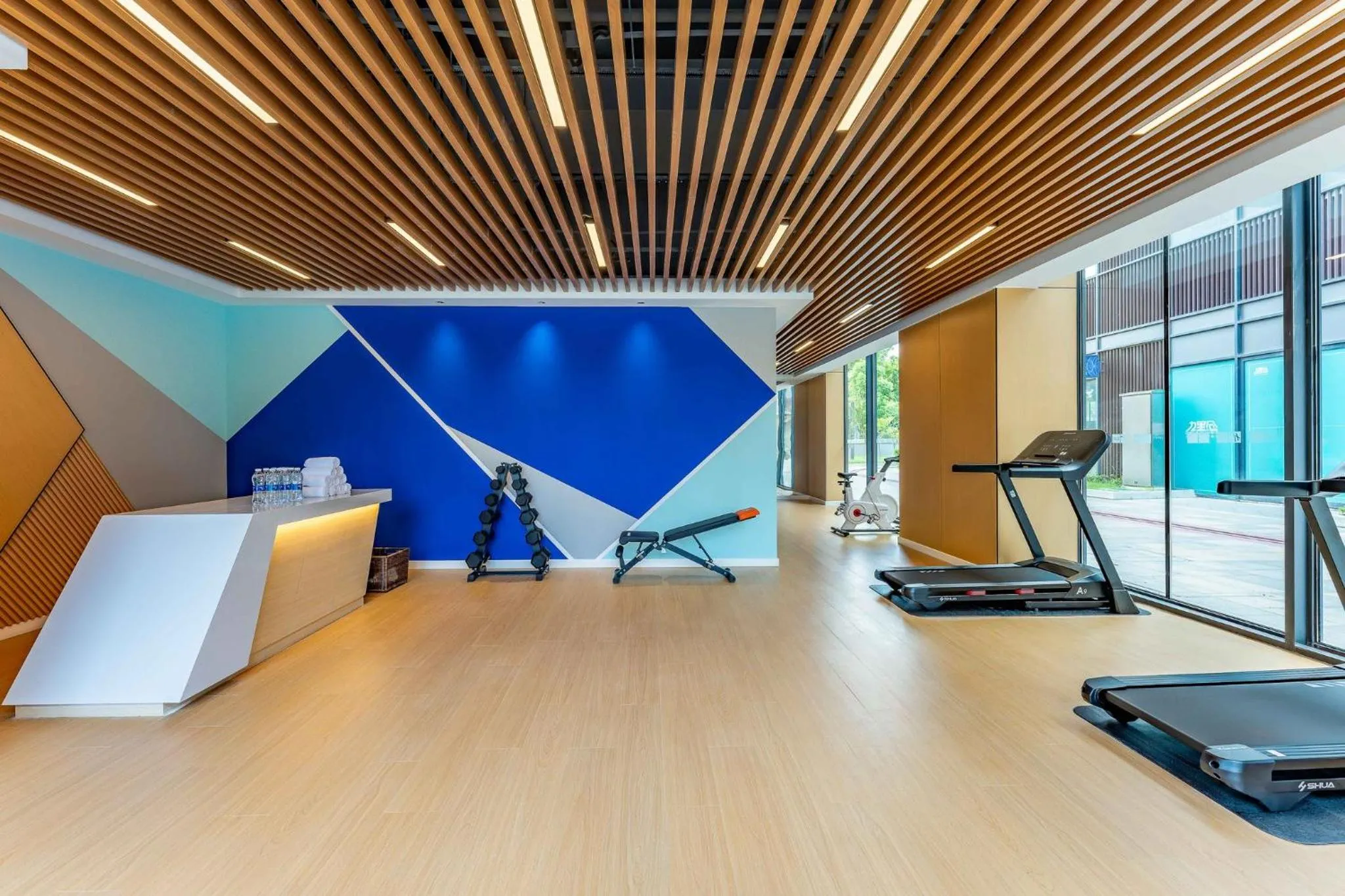 Fitness centre/facilities in Holiday Inn Express Wuxi East Station by IHG