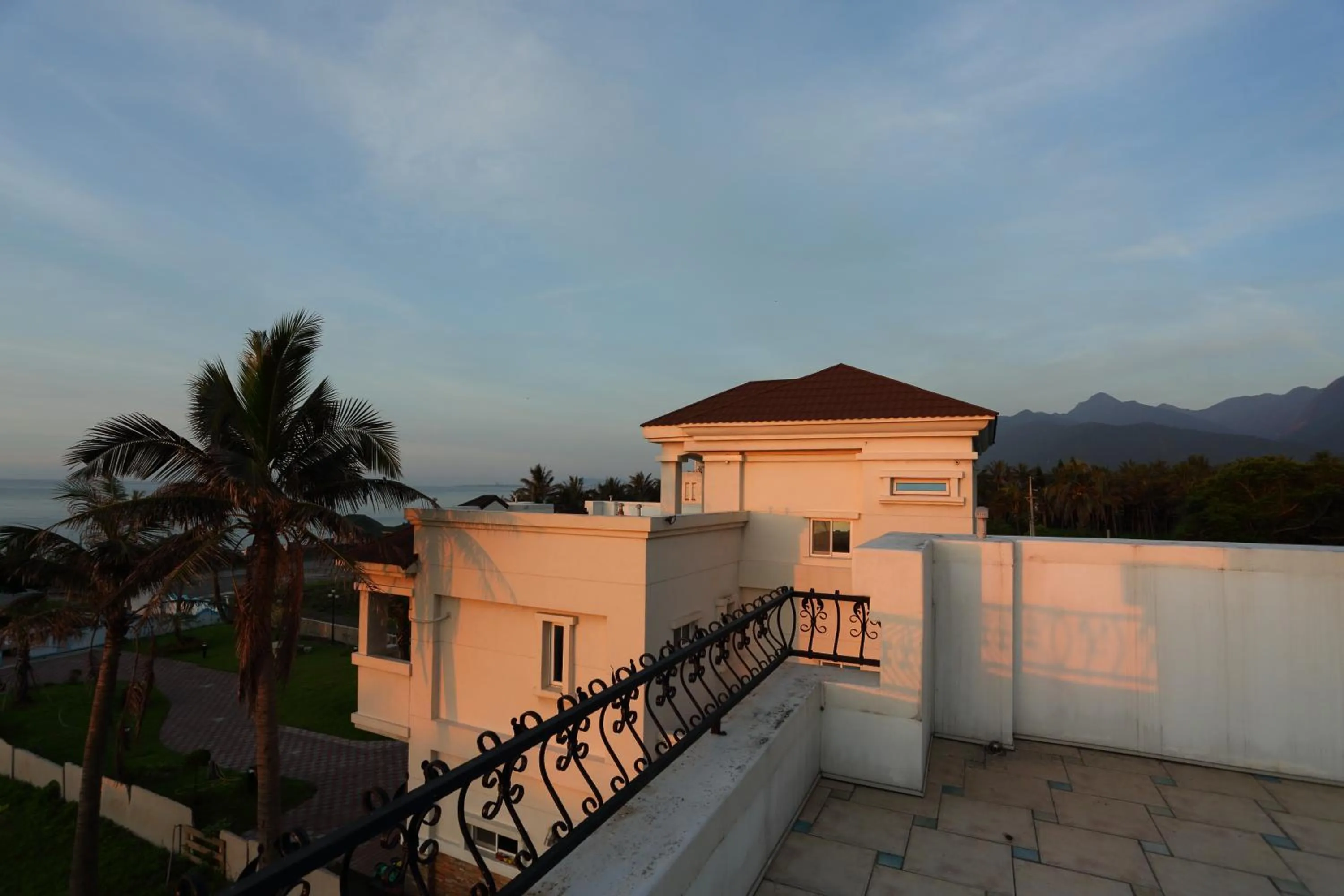 Balcony/Terrace in Taroko Bay B&B