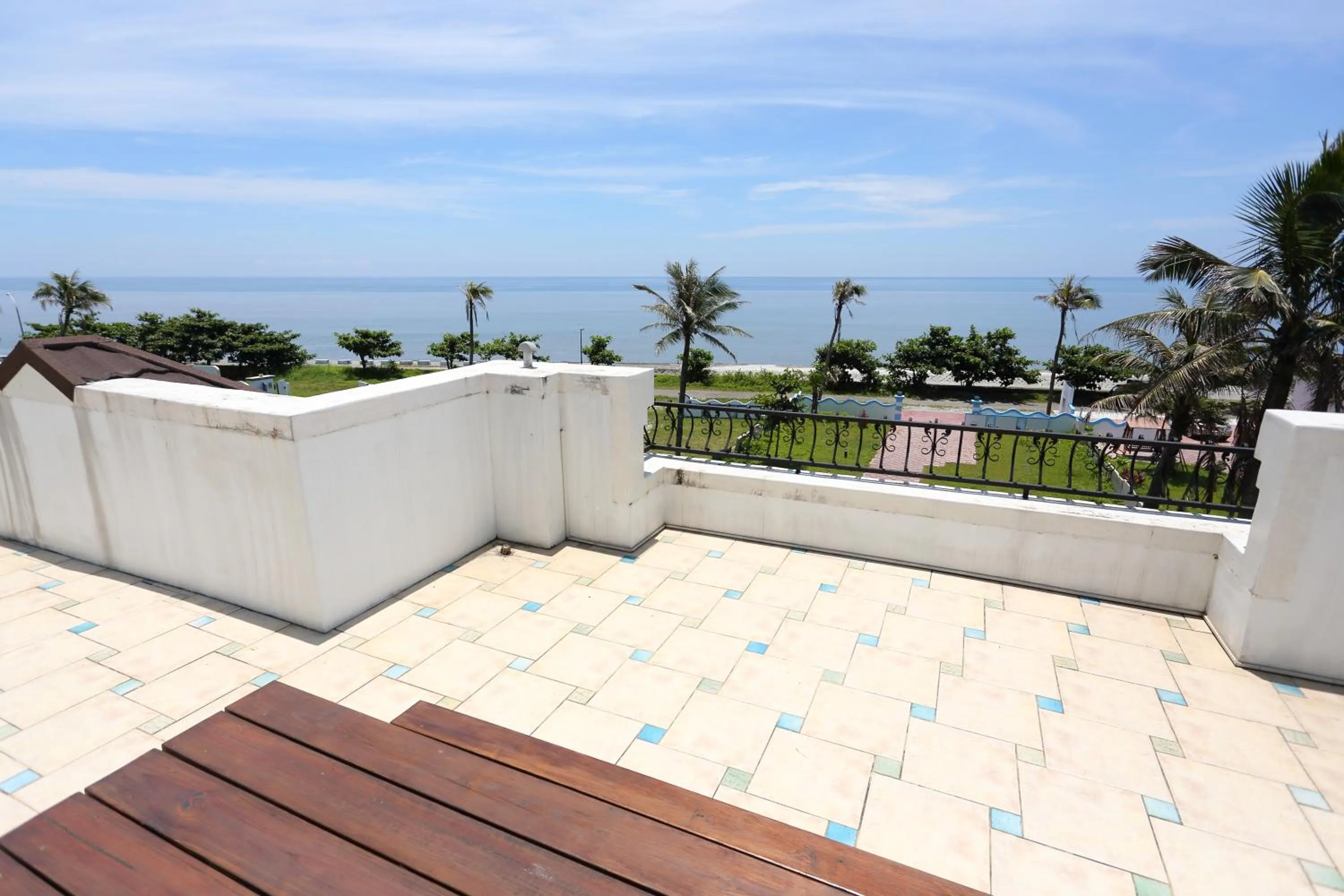 Balcony/Terrace in Taroko Bay B&B