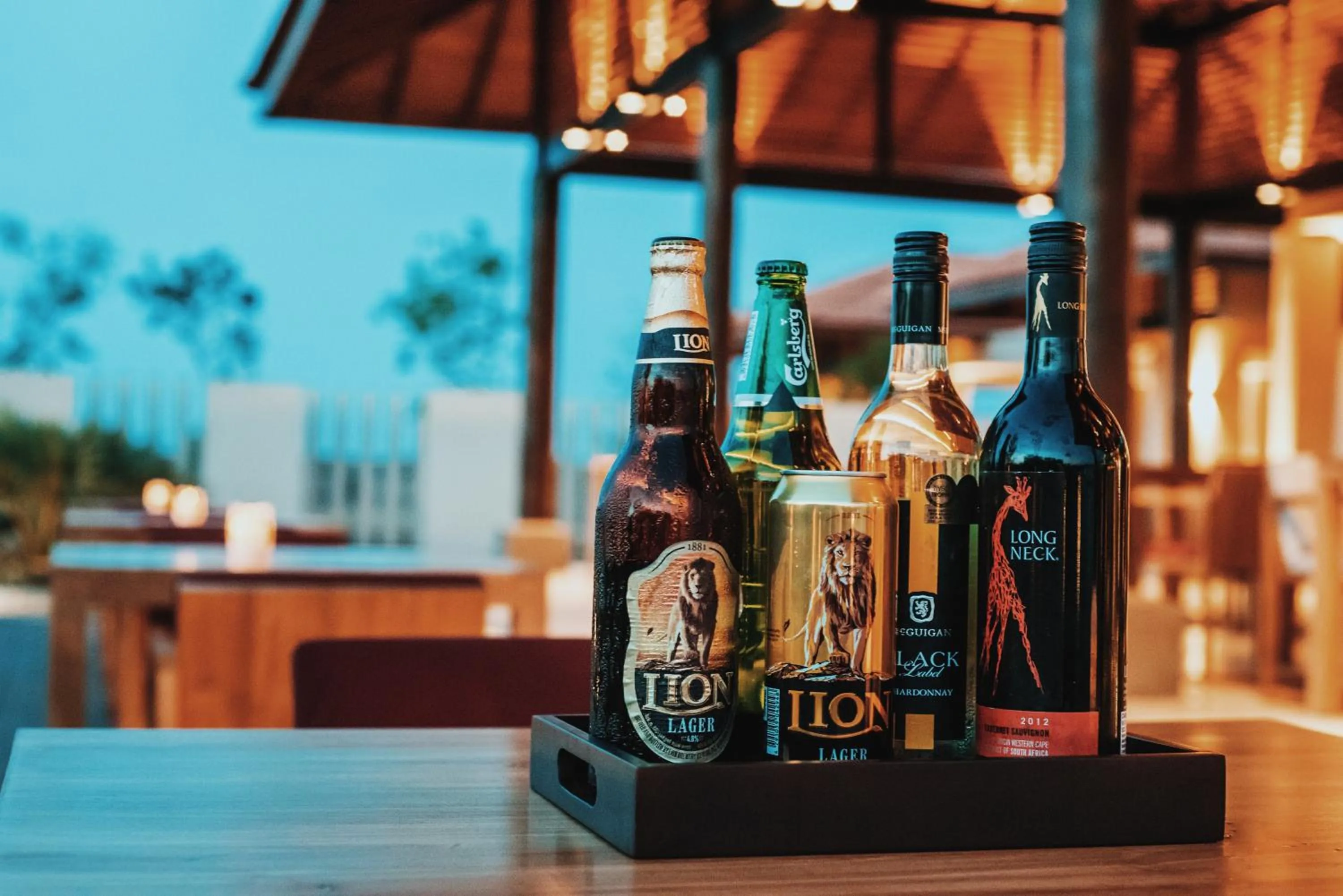 Alcoholic drinks in The Palmyrah House