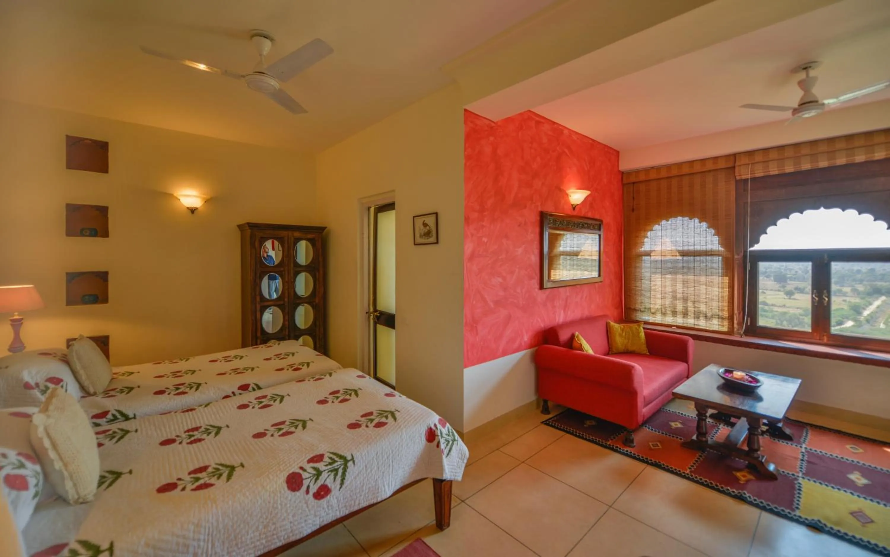 Bed in Ramathra Fort