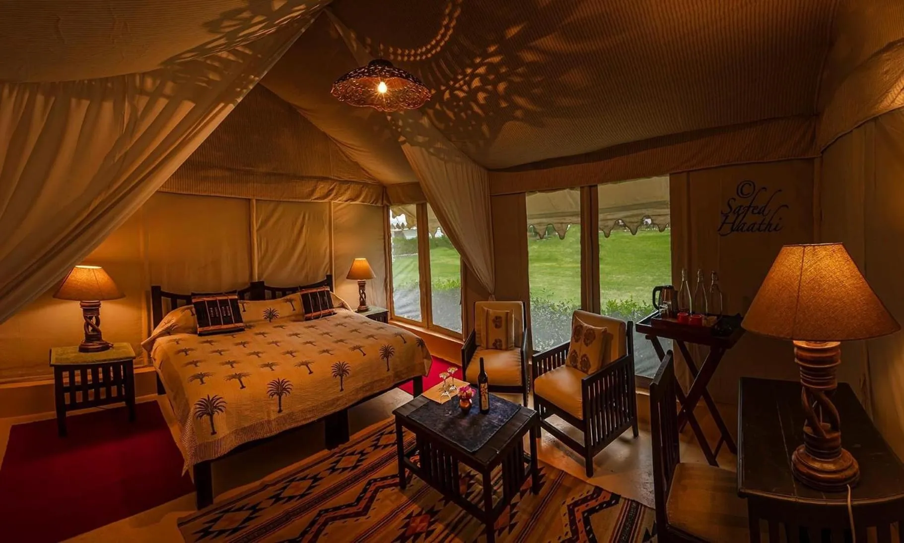 Bed in Ramathra Fort