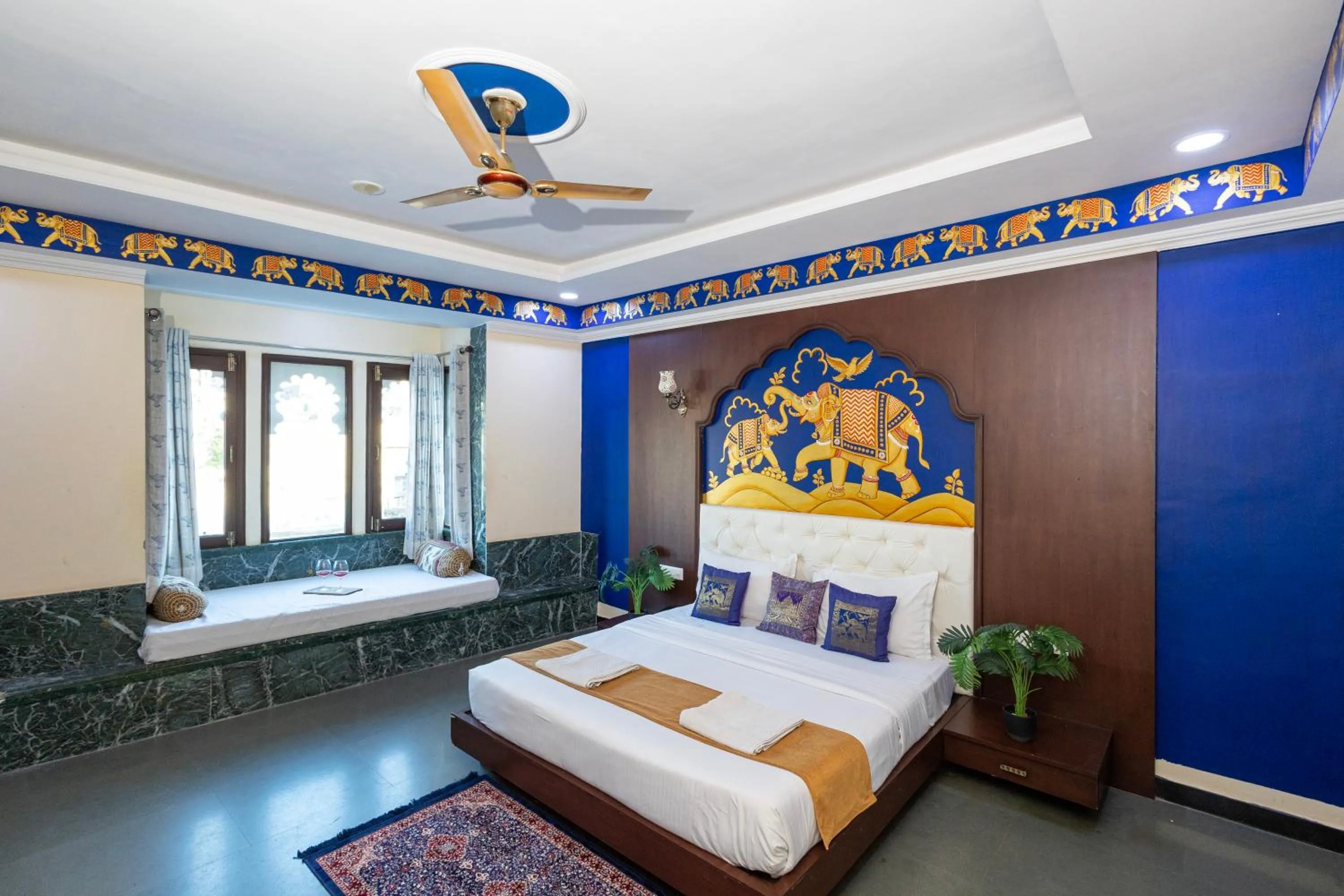 Photo of the whole room, Bed in Hide-In Udaipur - A Lake View Boutique Hotel