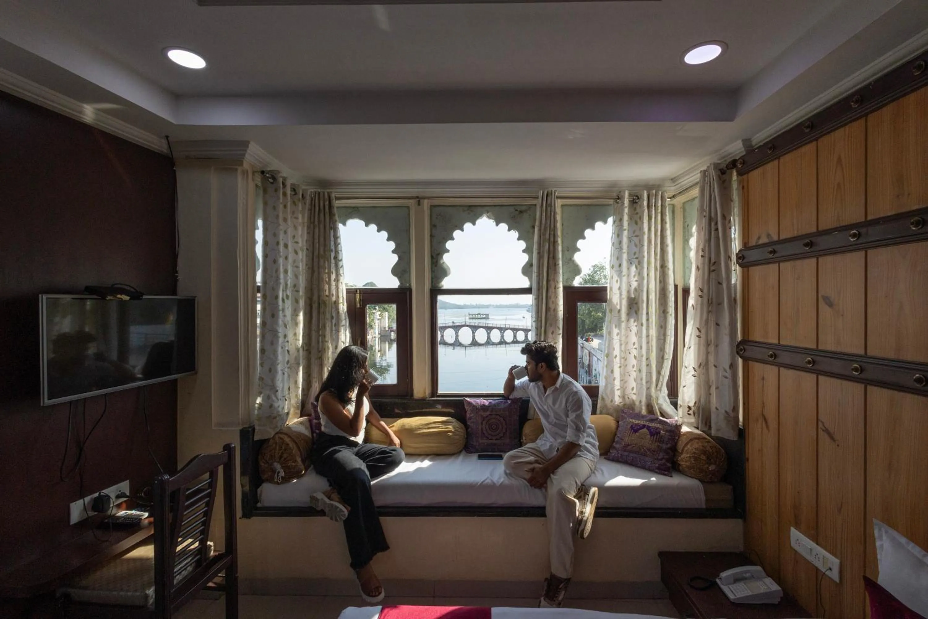 View (from property/room) in Hide-In Udaipur - A Lake View Boutique Hotel