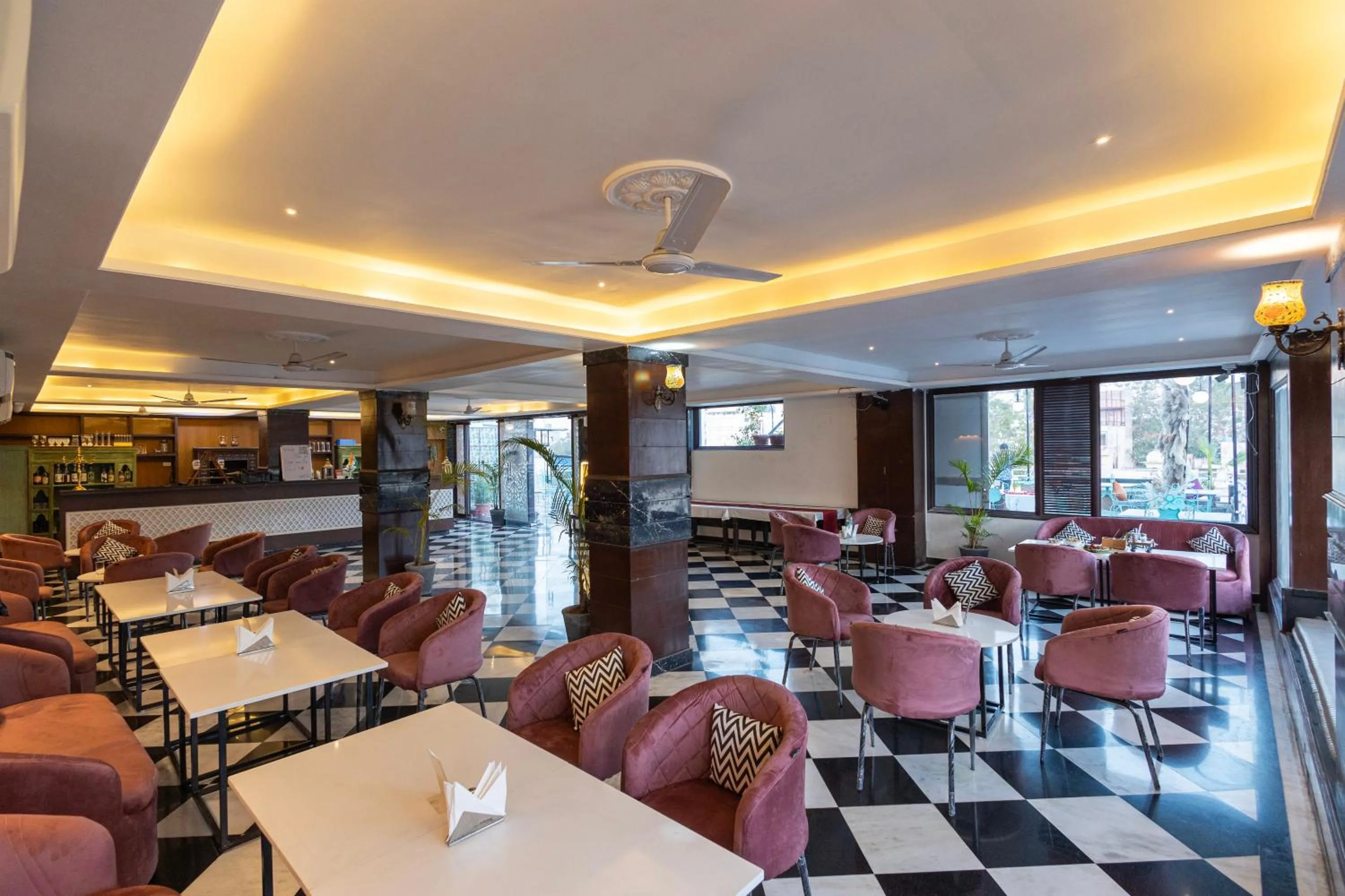 Seating area in Hide-In Udaipur - A Lake View Boutique Hotel