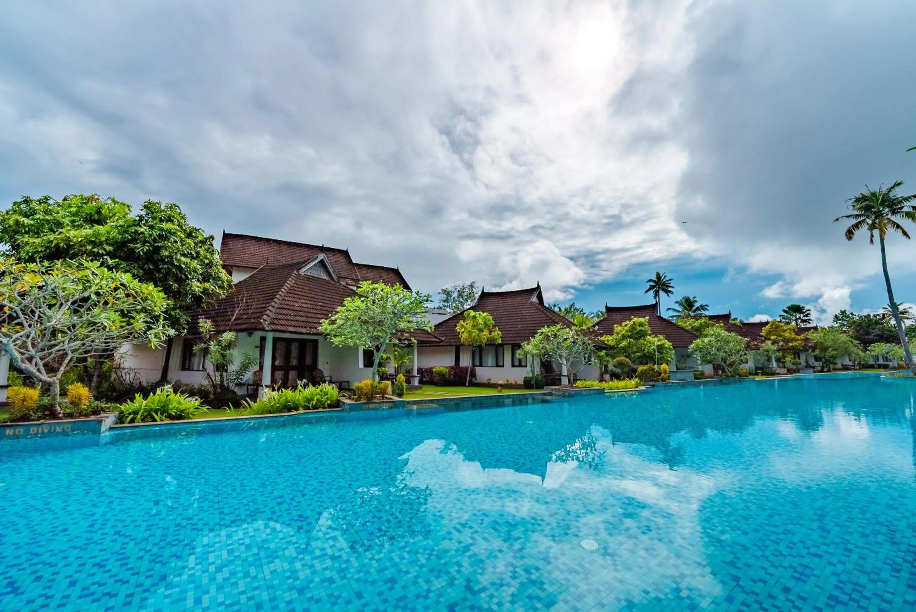 Swimming pool in Rhythm Kumarakom
