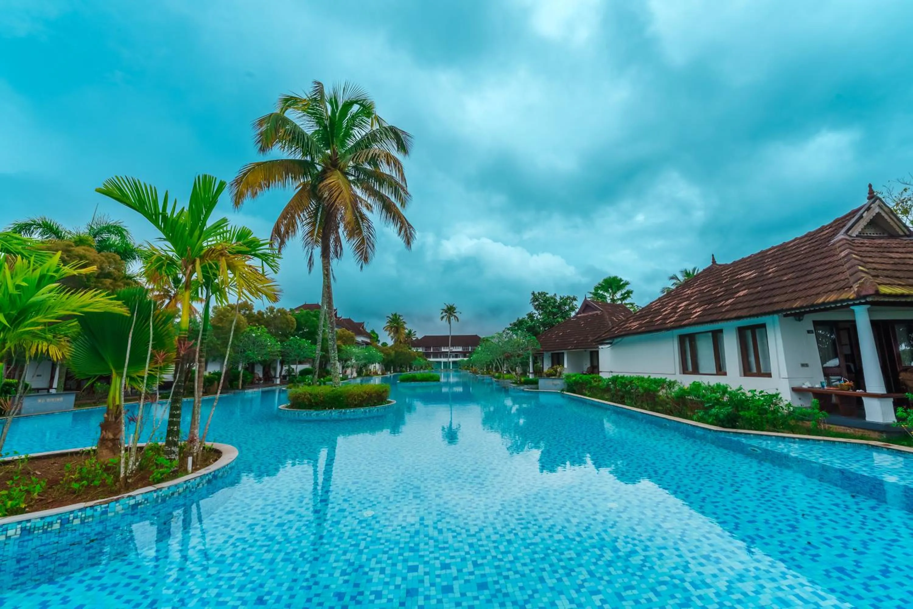 Swimming pool in Rhythm Kumarakom