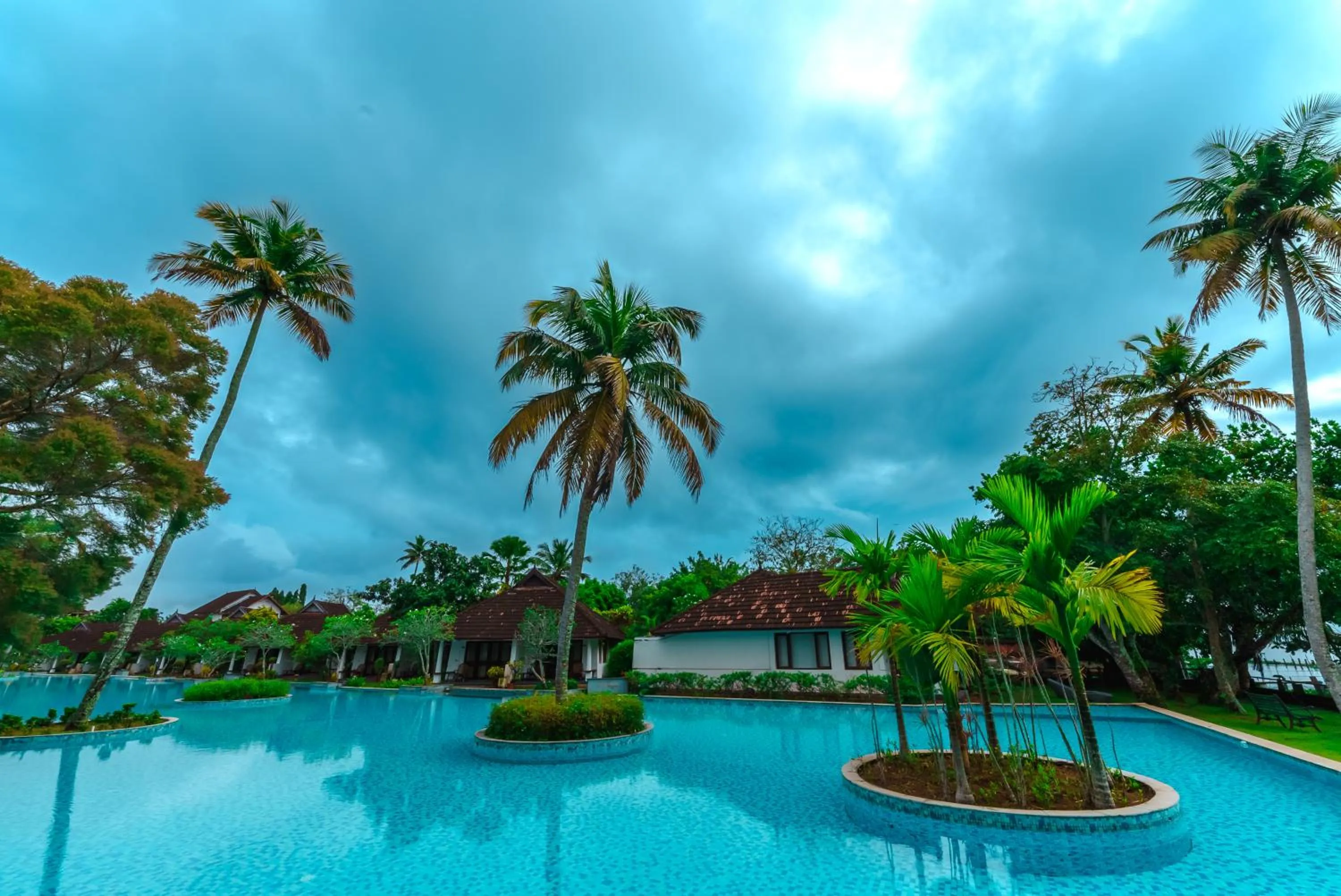 Swimming pool in Rhythm Kumarakom