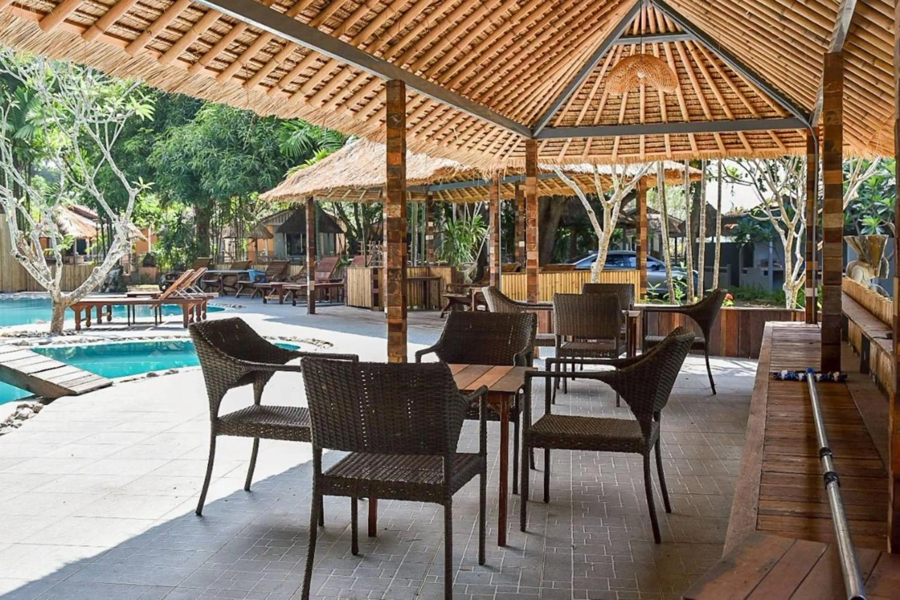 Pool view in Villa Cha Cha Chaolao Beach Resort