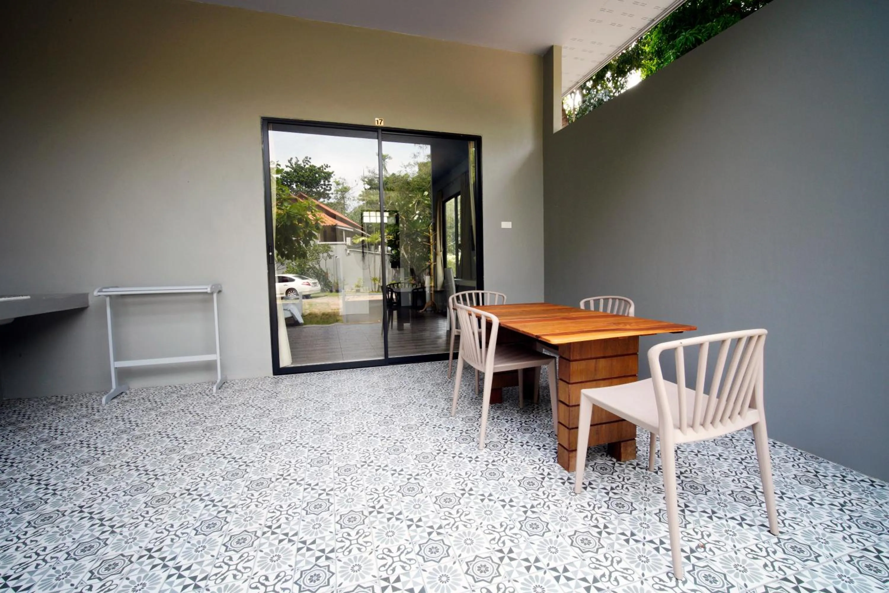 Patio in Villa Cha Cha Chaolao Beach Resort