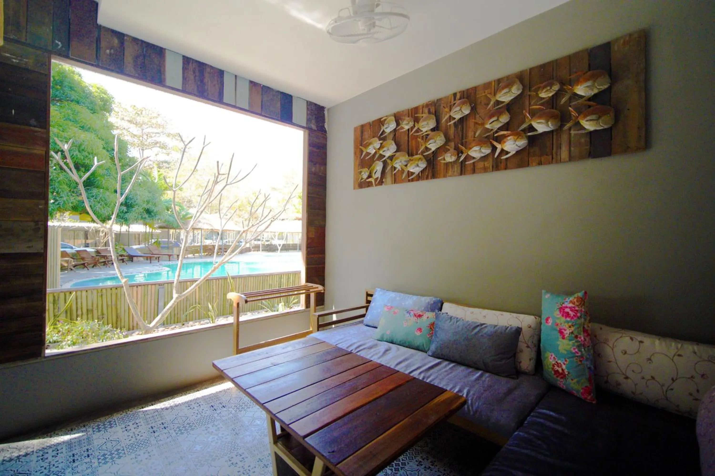 Patio in Villa Cha Cha Chaolao Beach Resort