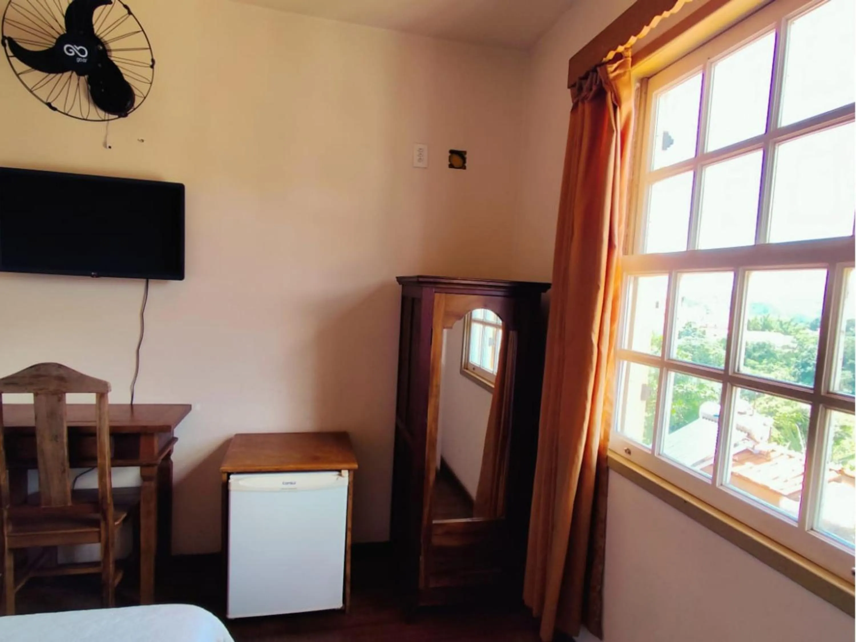 Bed in Pousada Geraes