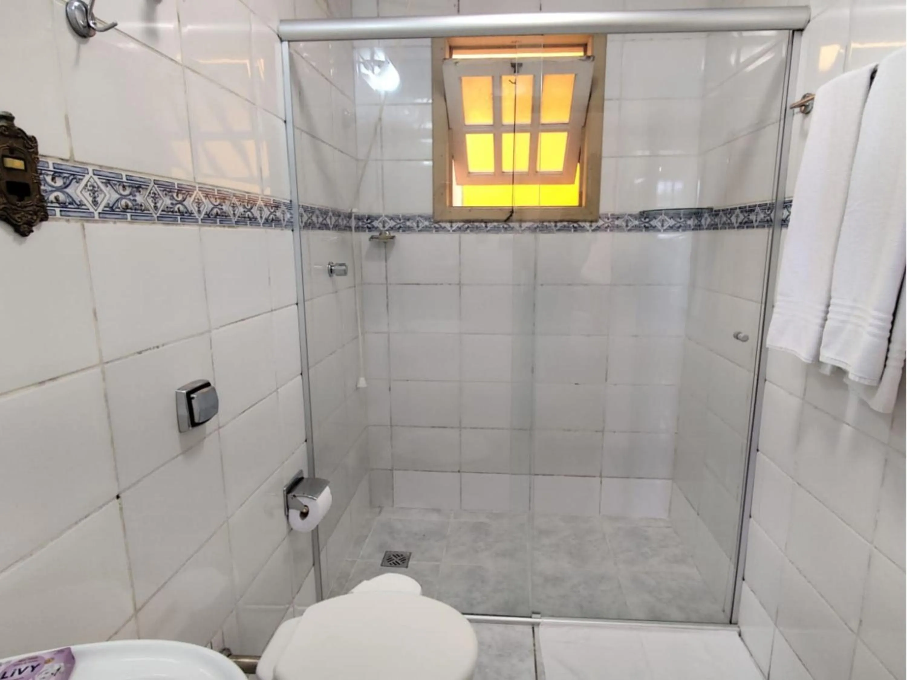 Shower in Pousada Geraes
