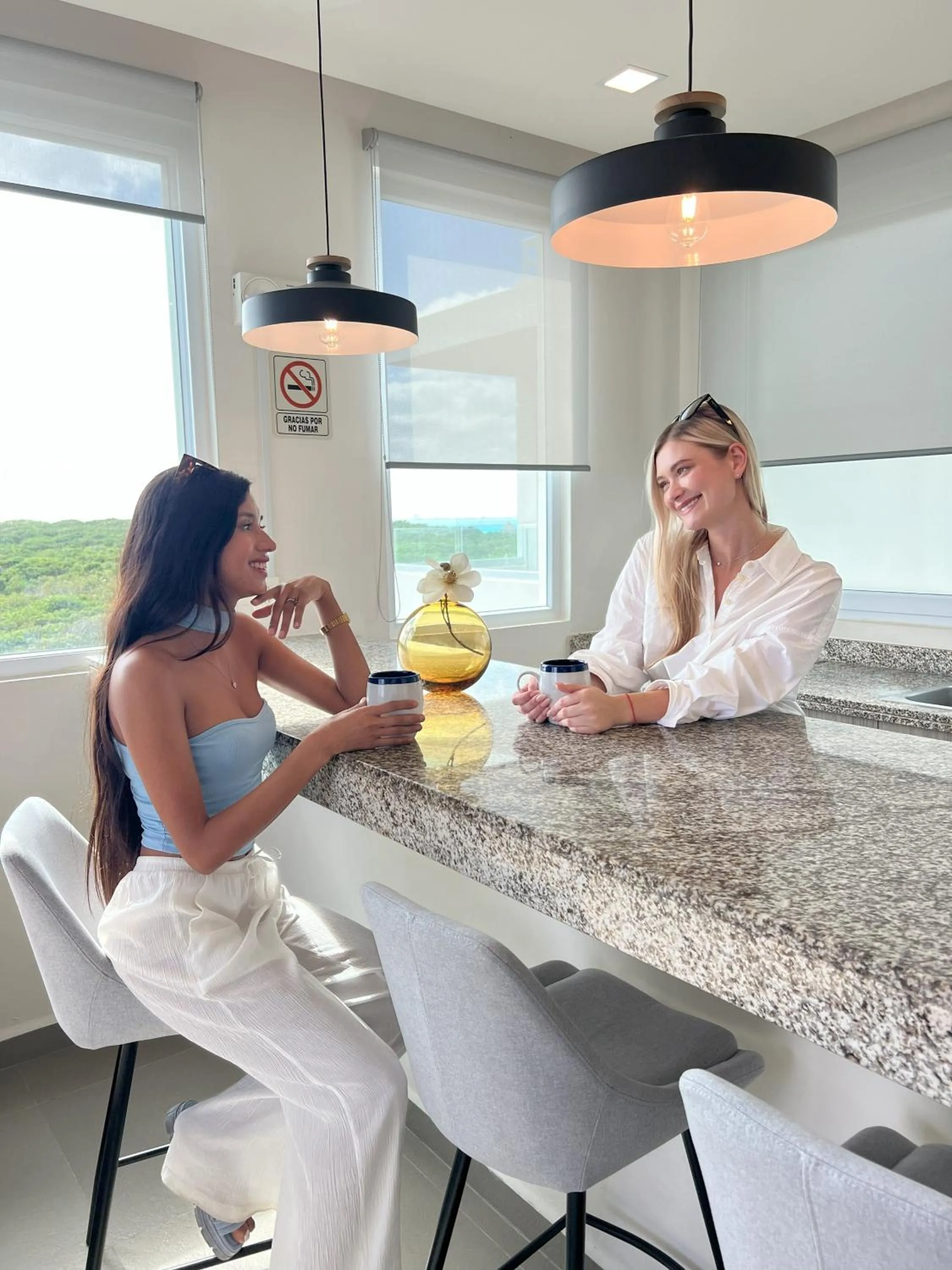 People in Azulea Isla Mujeres Hotel