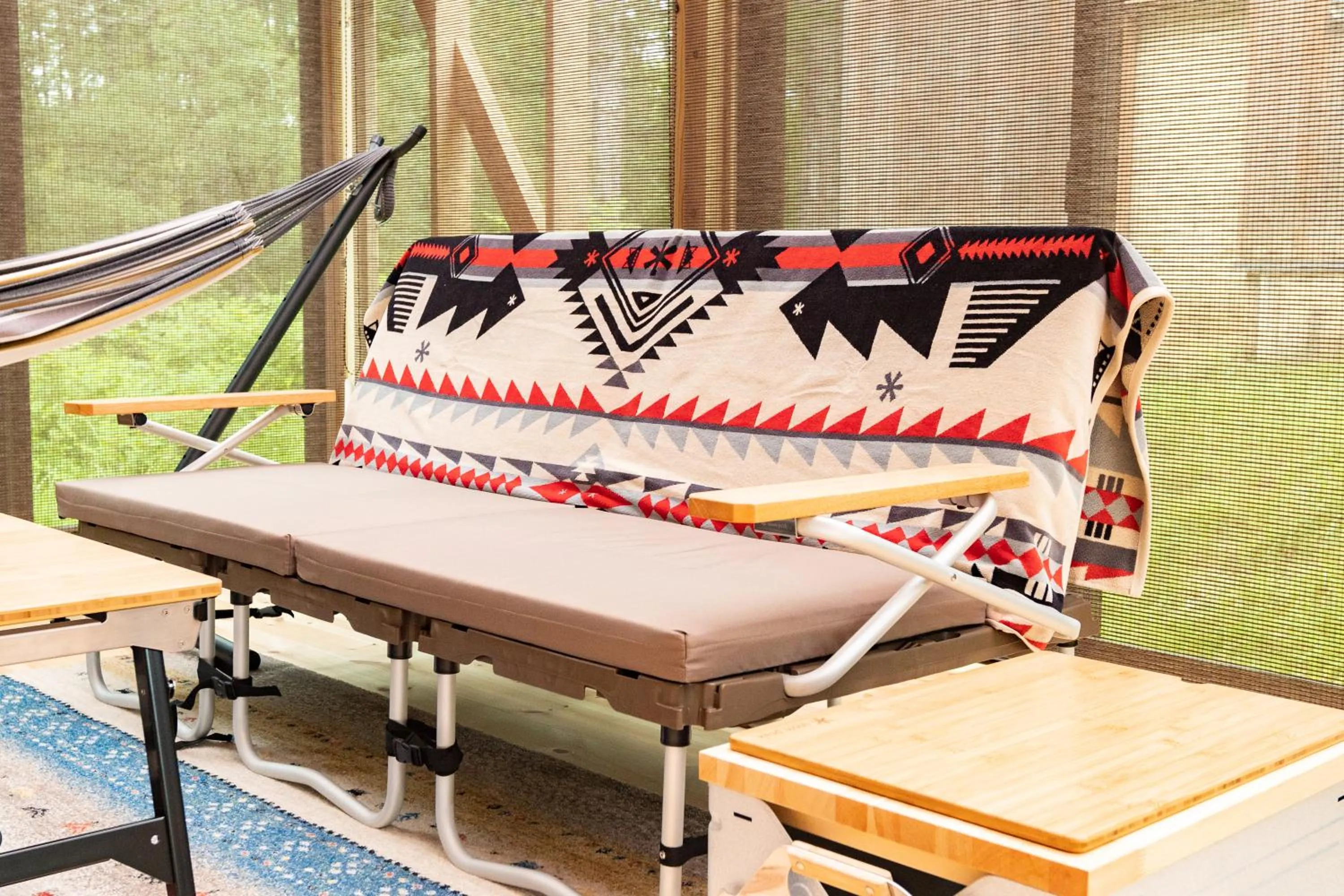 Balcony/Terrace in Nature Cottage Akabeko