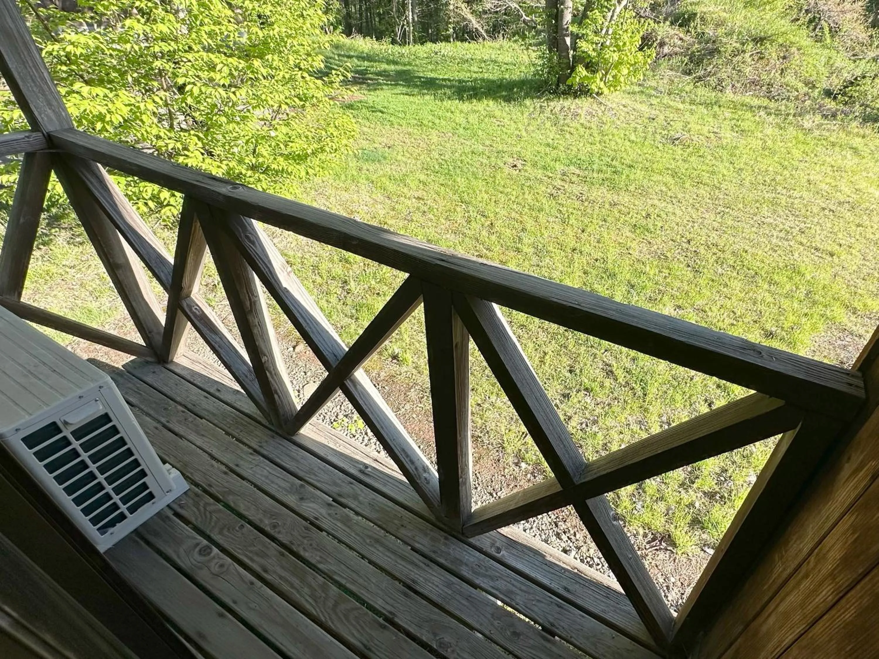 Balcony/Terrace in Nature Cottage Akabeko