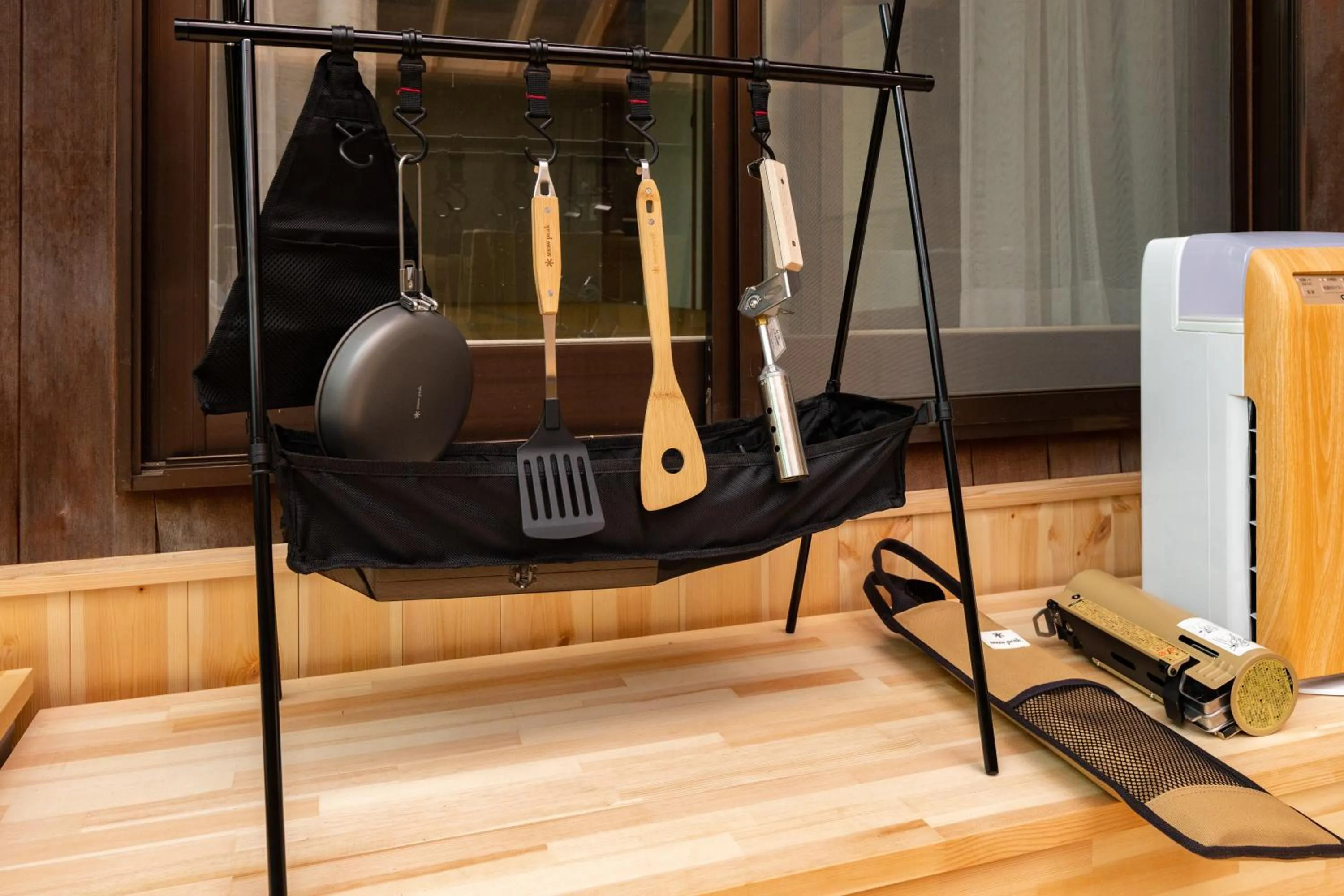 Balcony/Terrace in Nature Cottage Akabeko