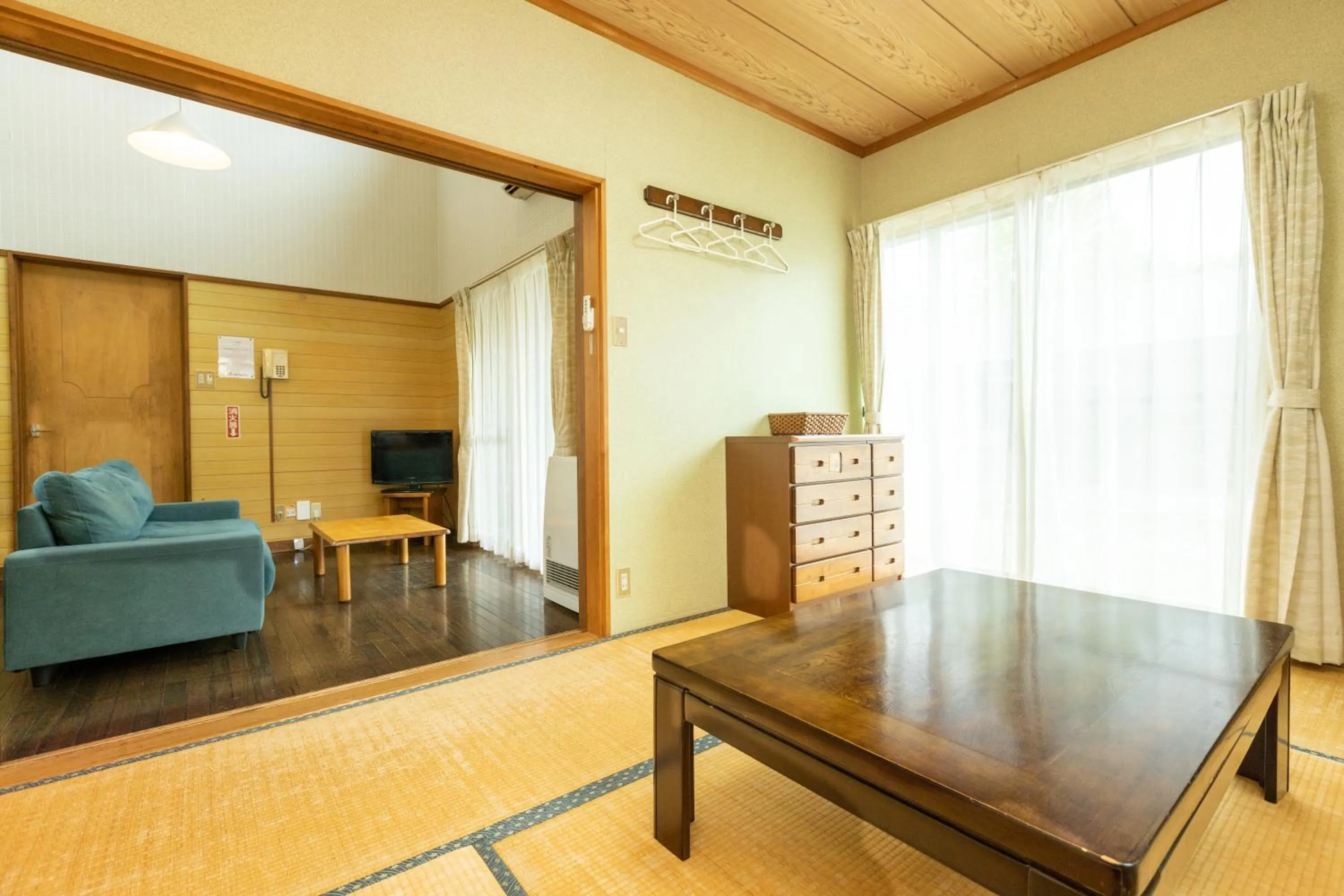 Living room in Nature Cottage Akabeko