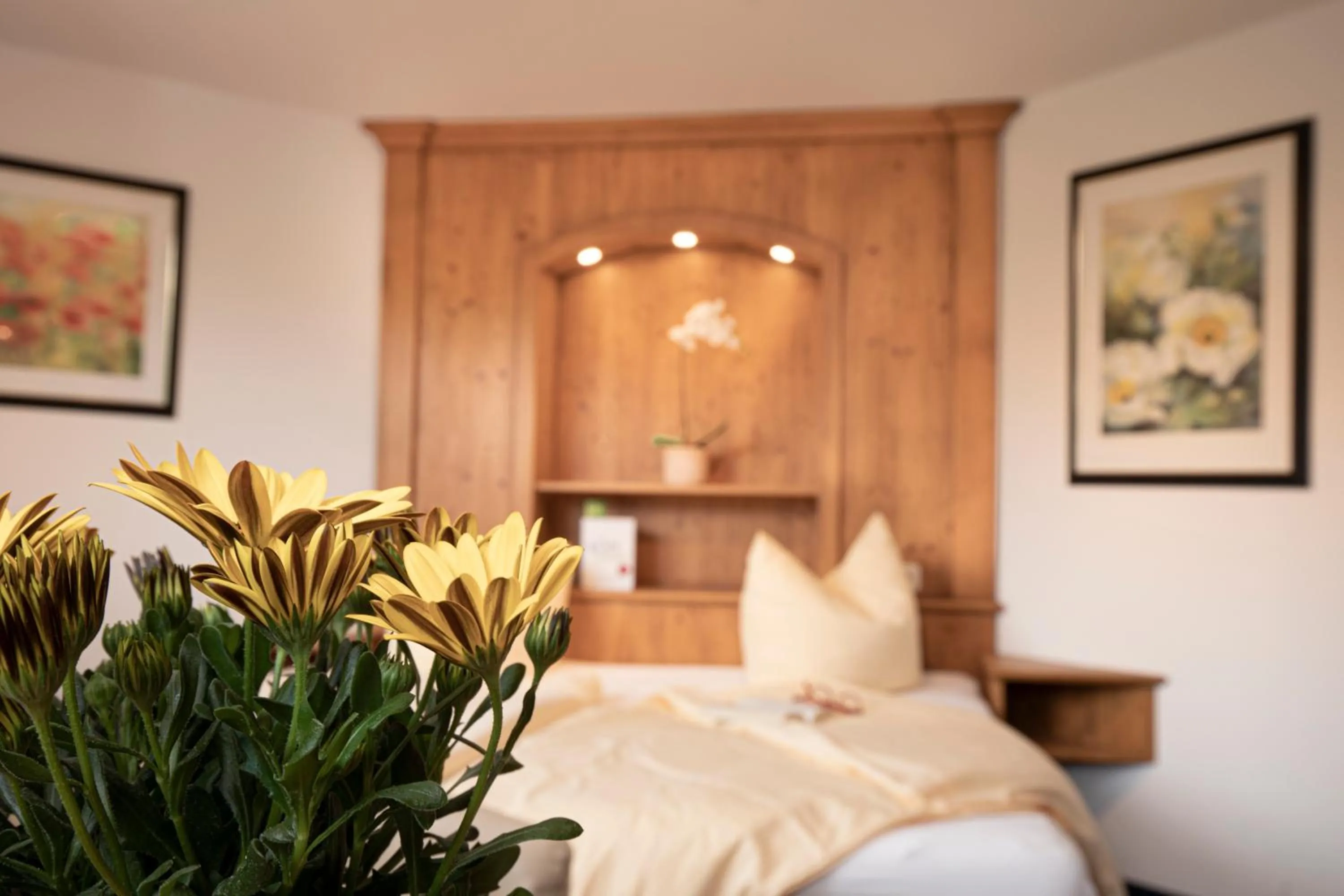 Bed in Hotel-Gasthof Der Wiesengrund