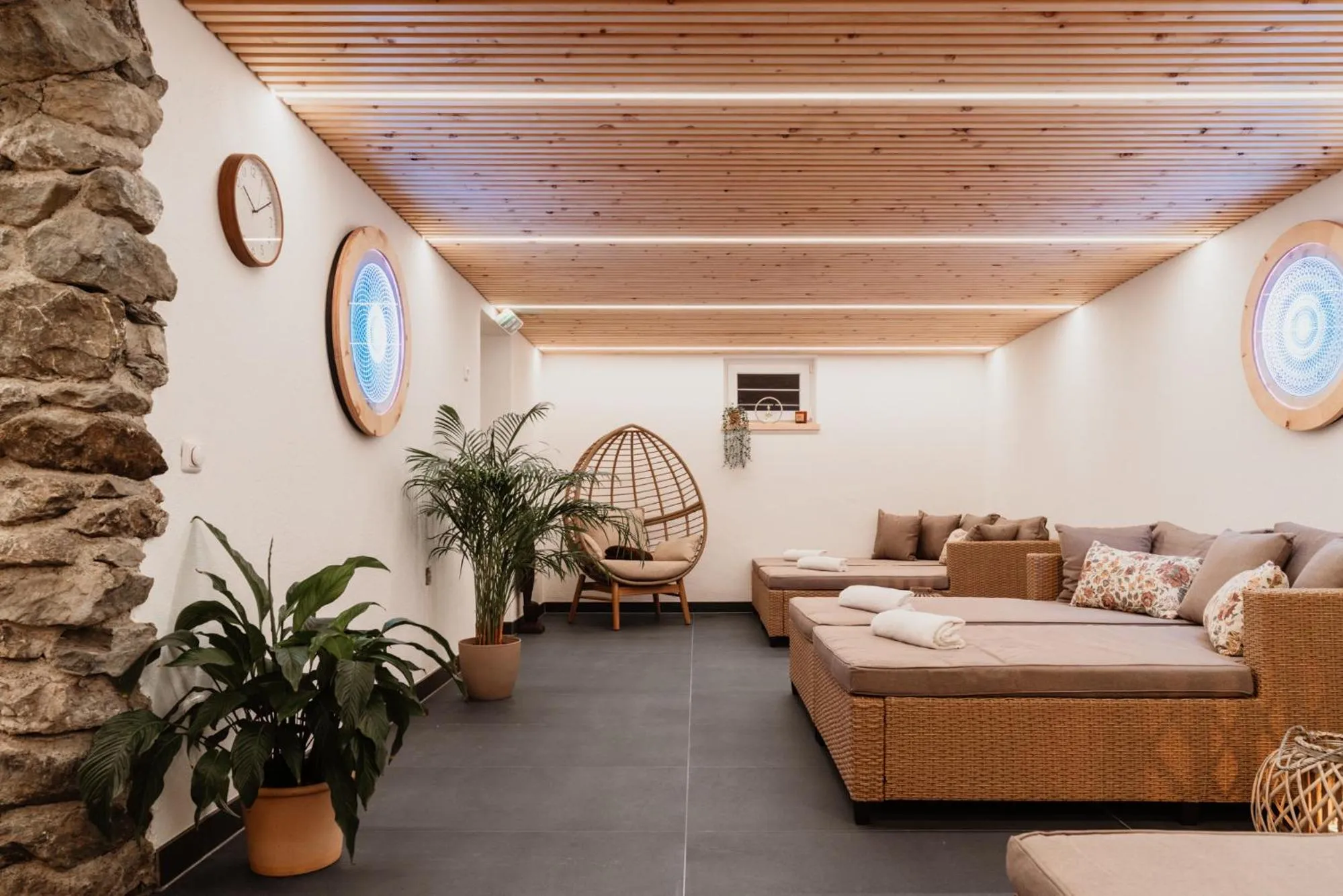 Seating area in Hotel-Gasthof Der Wiesengrund