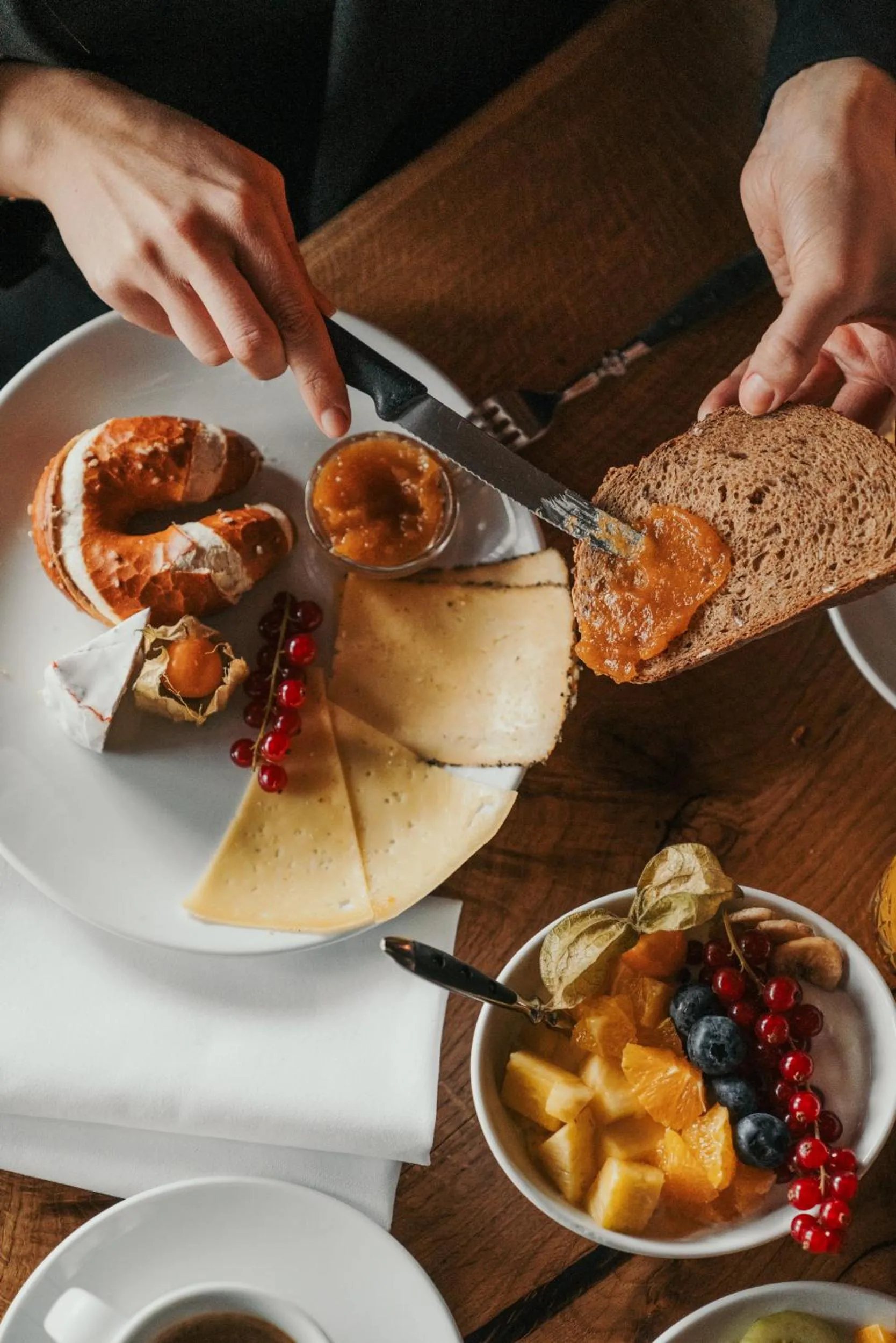 Breakfast in Hotel-Gasthof Der Wiesengrund