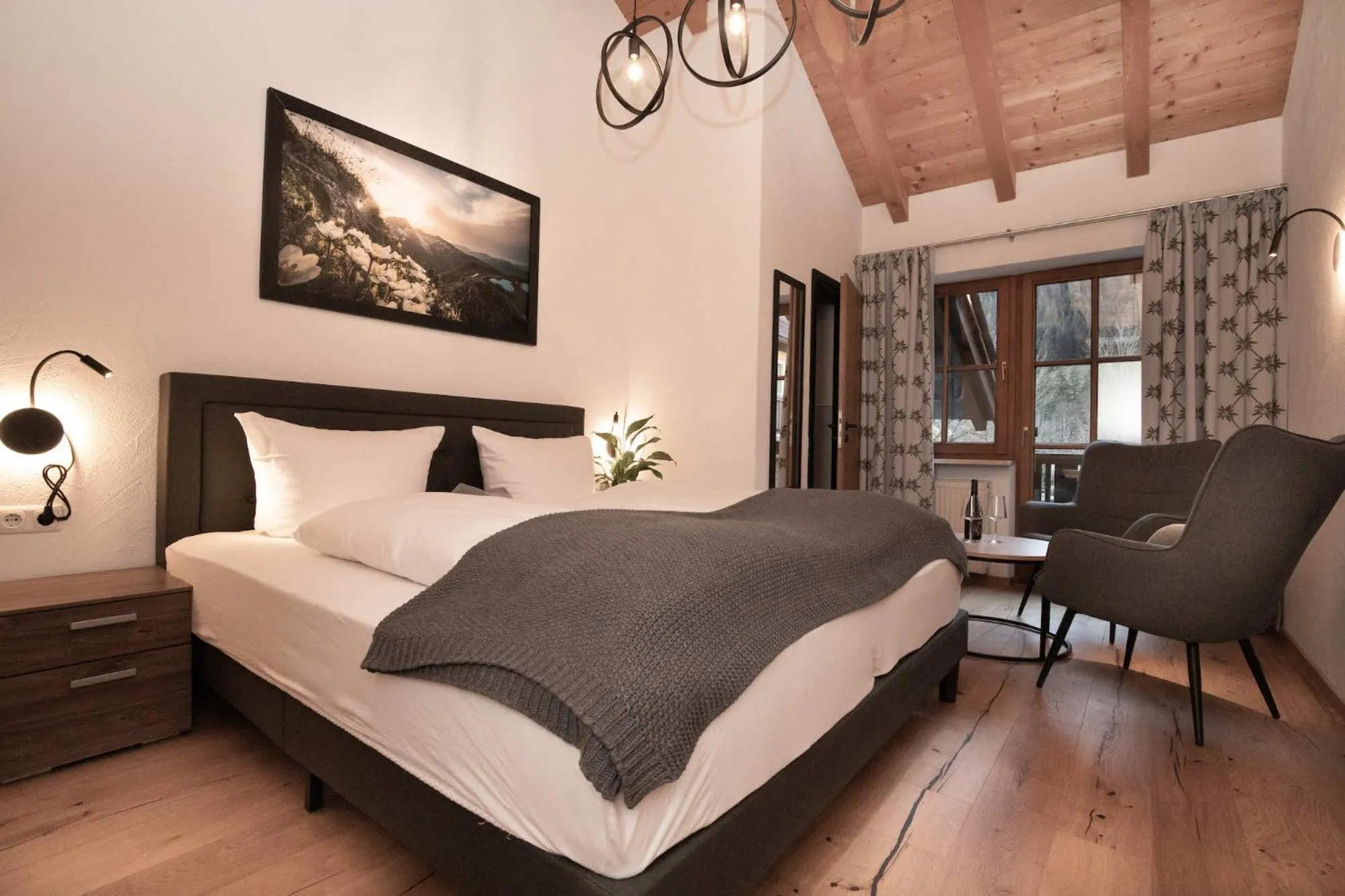 Bed in Hotel-Gasthof Der Wiesengrund