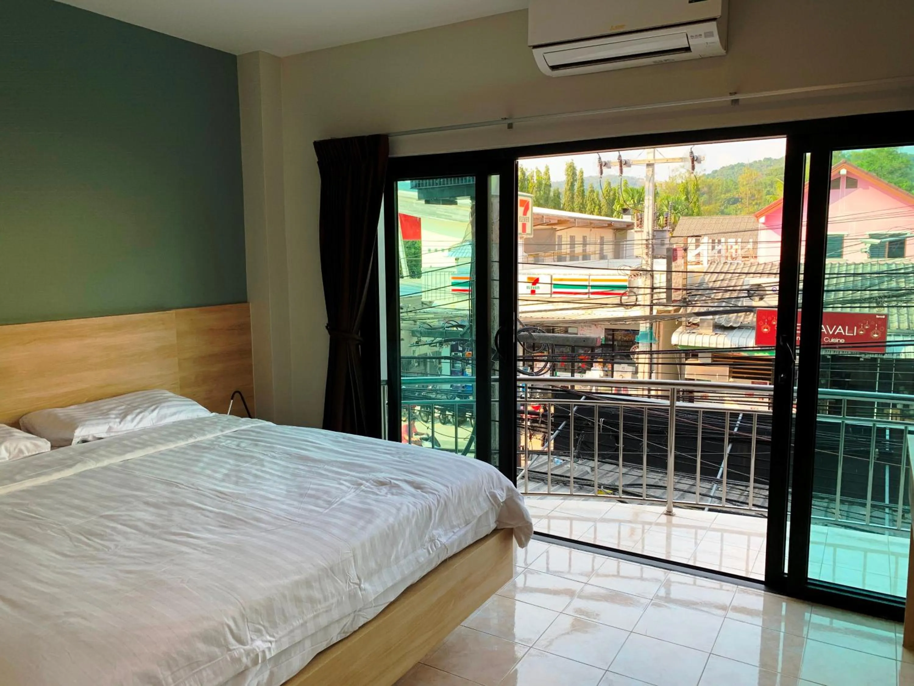 Balcony/Terrace, Bed in Room Actually