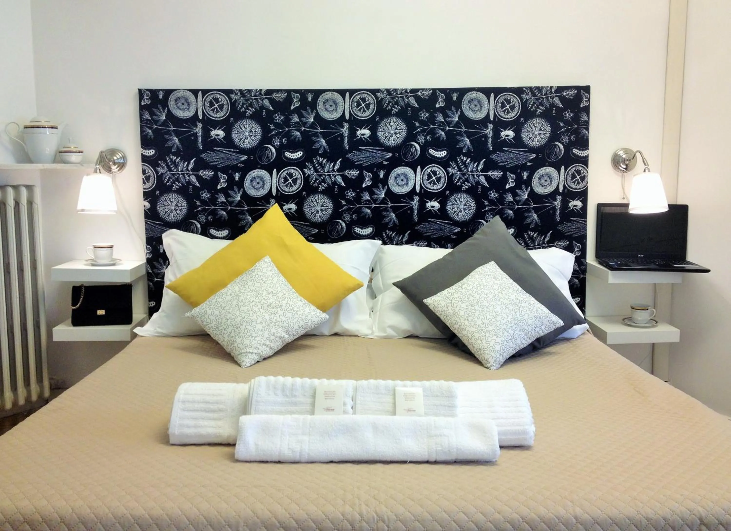 Bed in Domò Vaticano Guest House