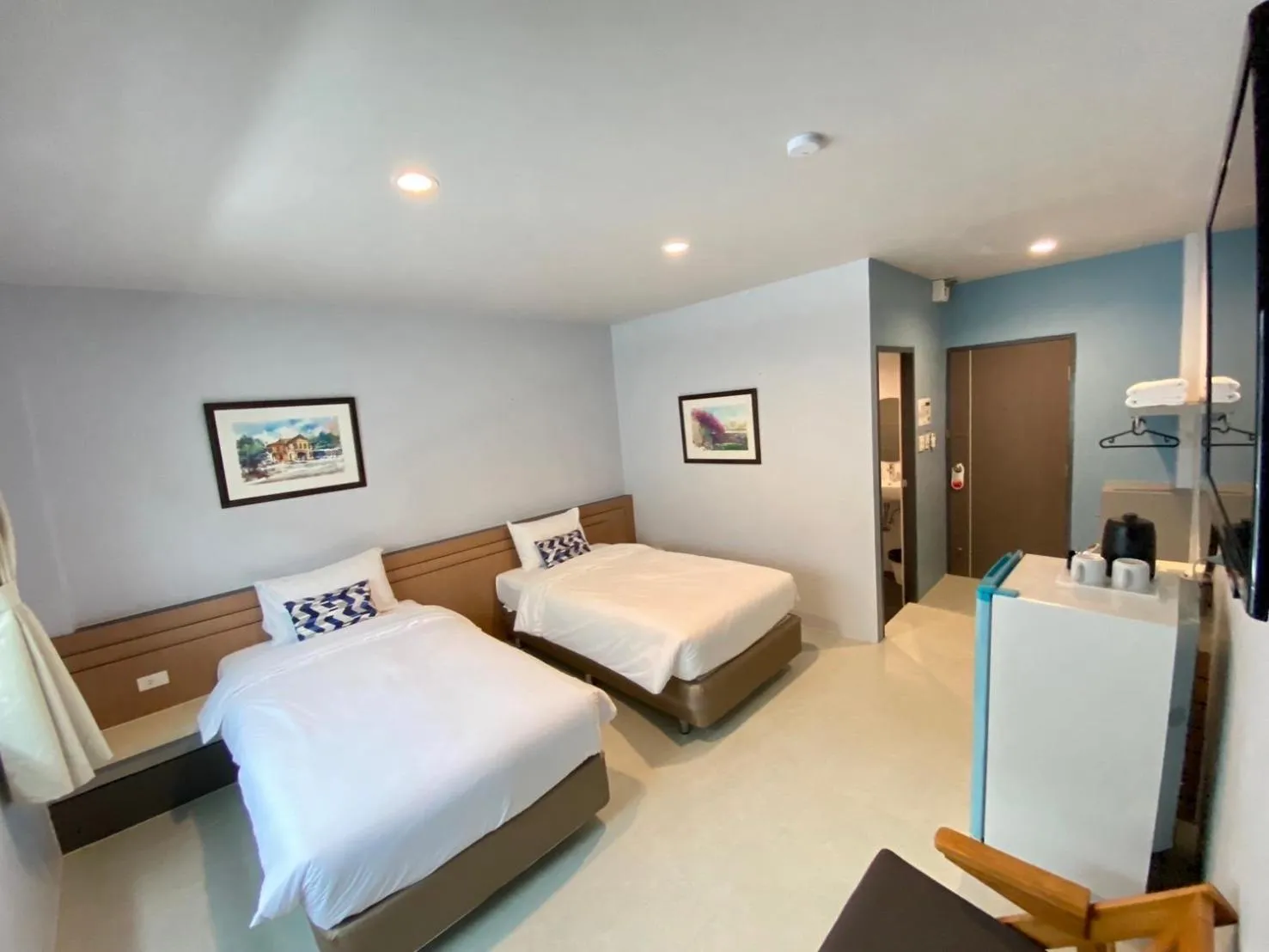 Bed in Siri Hotel Phuket