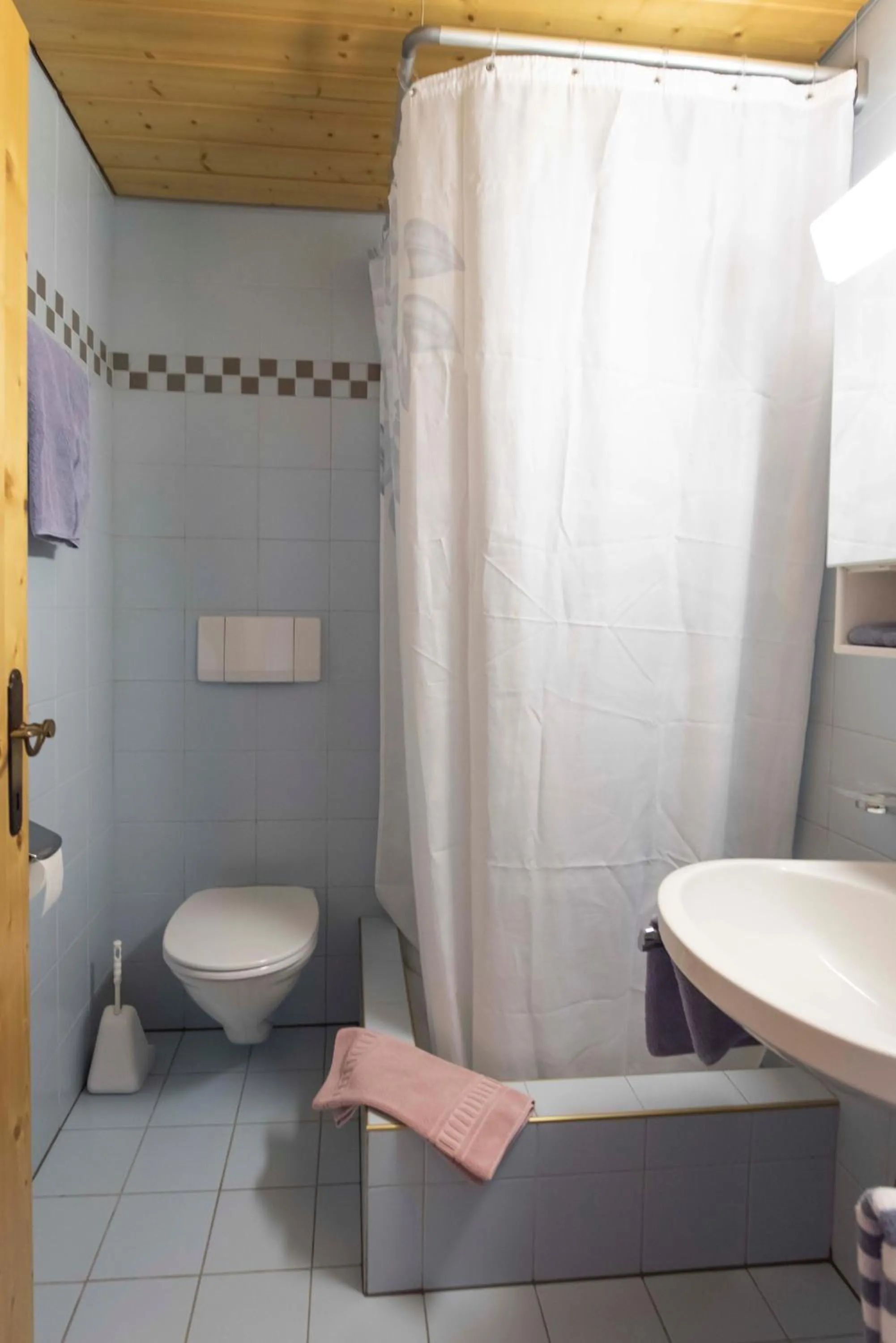 Bathroom in Apartment Madlaina