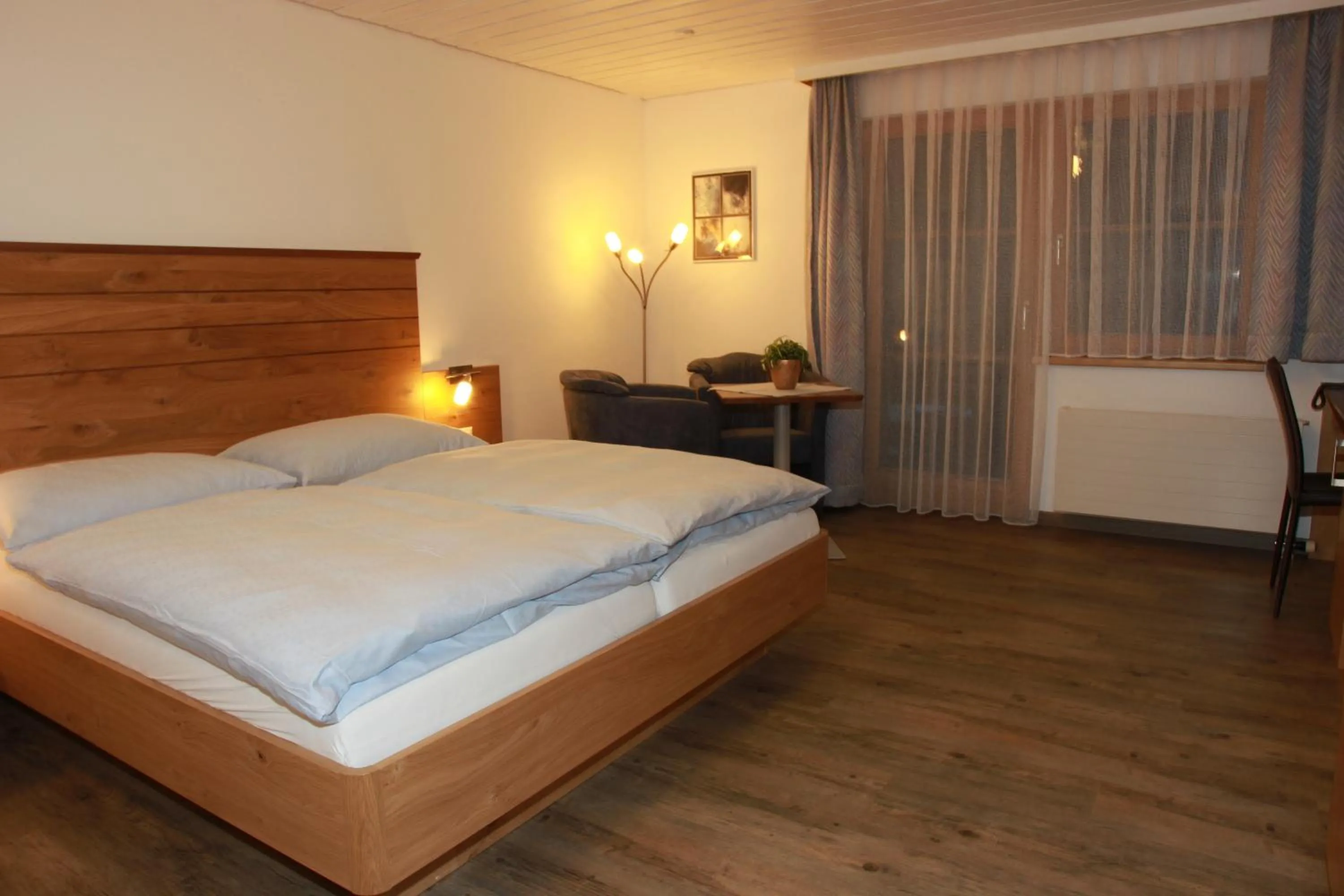 Bed in Apartment Madlaina