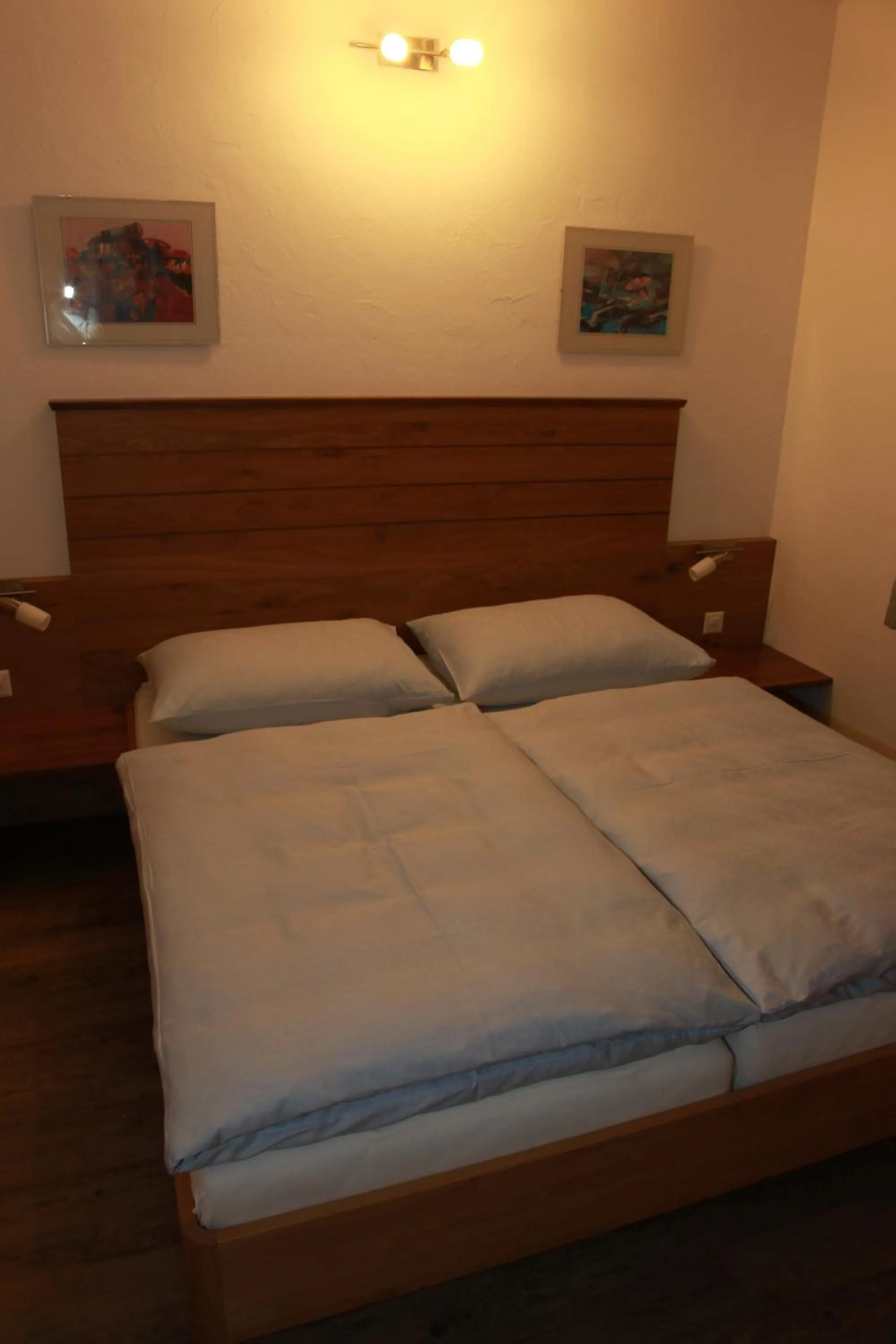 Bed in Apartment Madlaina