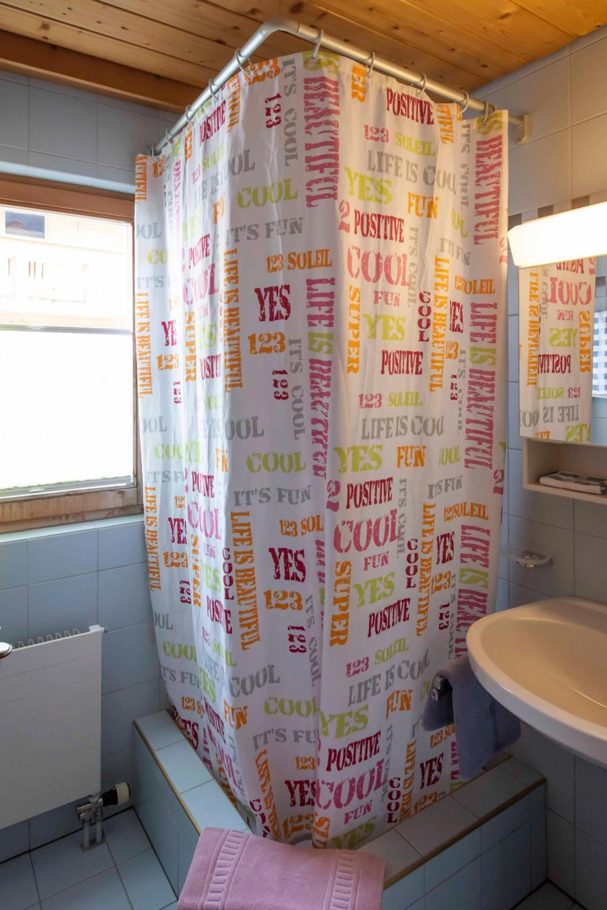 Bathroom in Apartment Madlaina